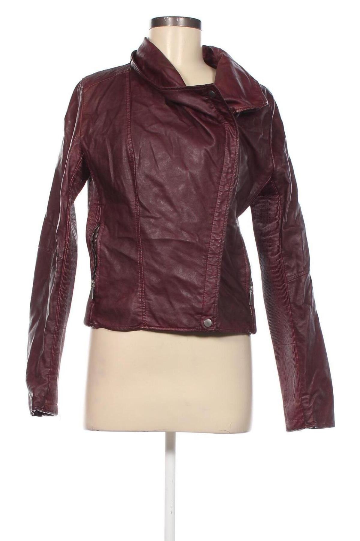 Damen Lederjacke Colours Of The World, Größe L, Farbe Rot, Preis € 20,46