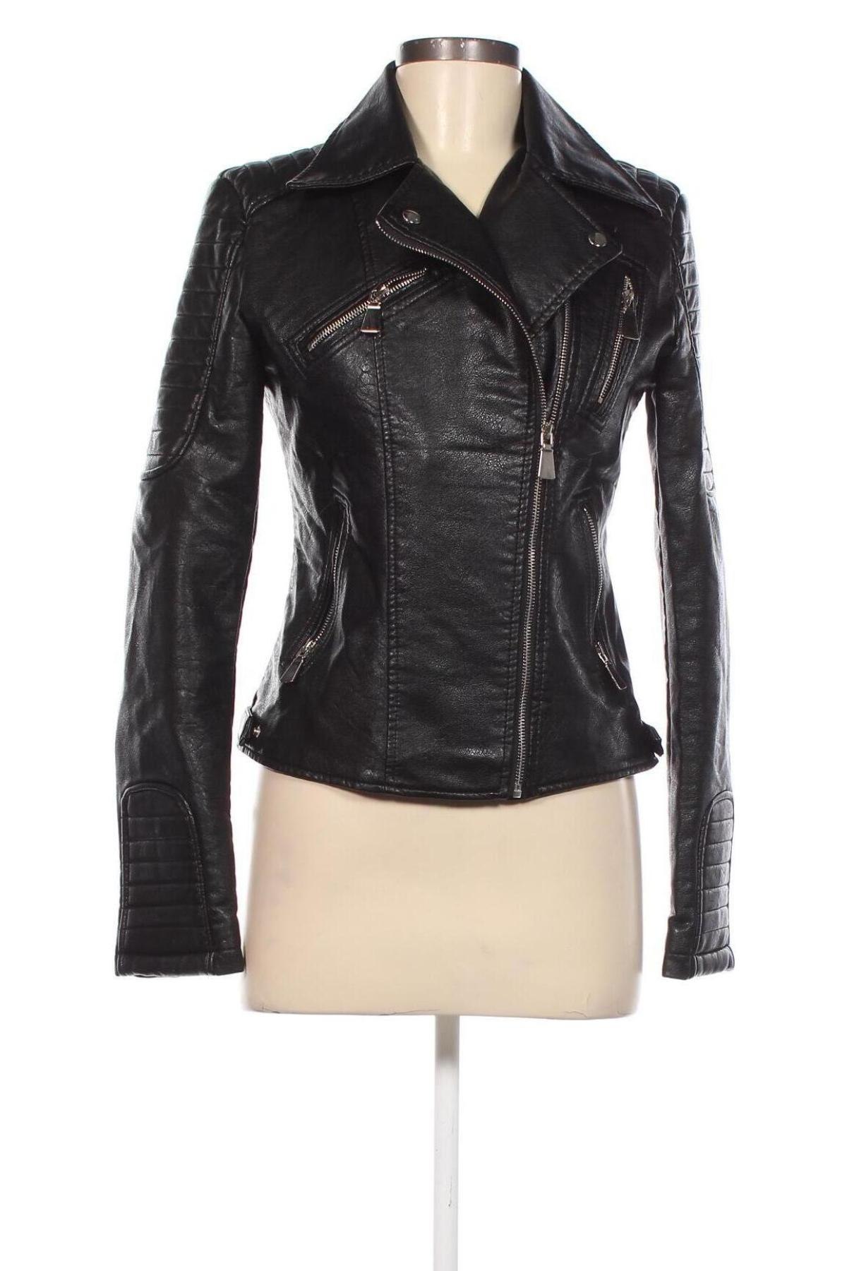 Dámska kožená bunda  Flamant Rose, Veľkosť M, Farba Čierna, Cena  14,04 €