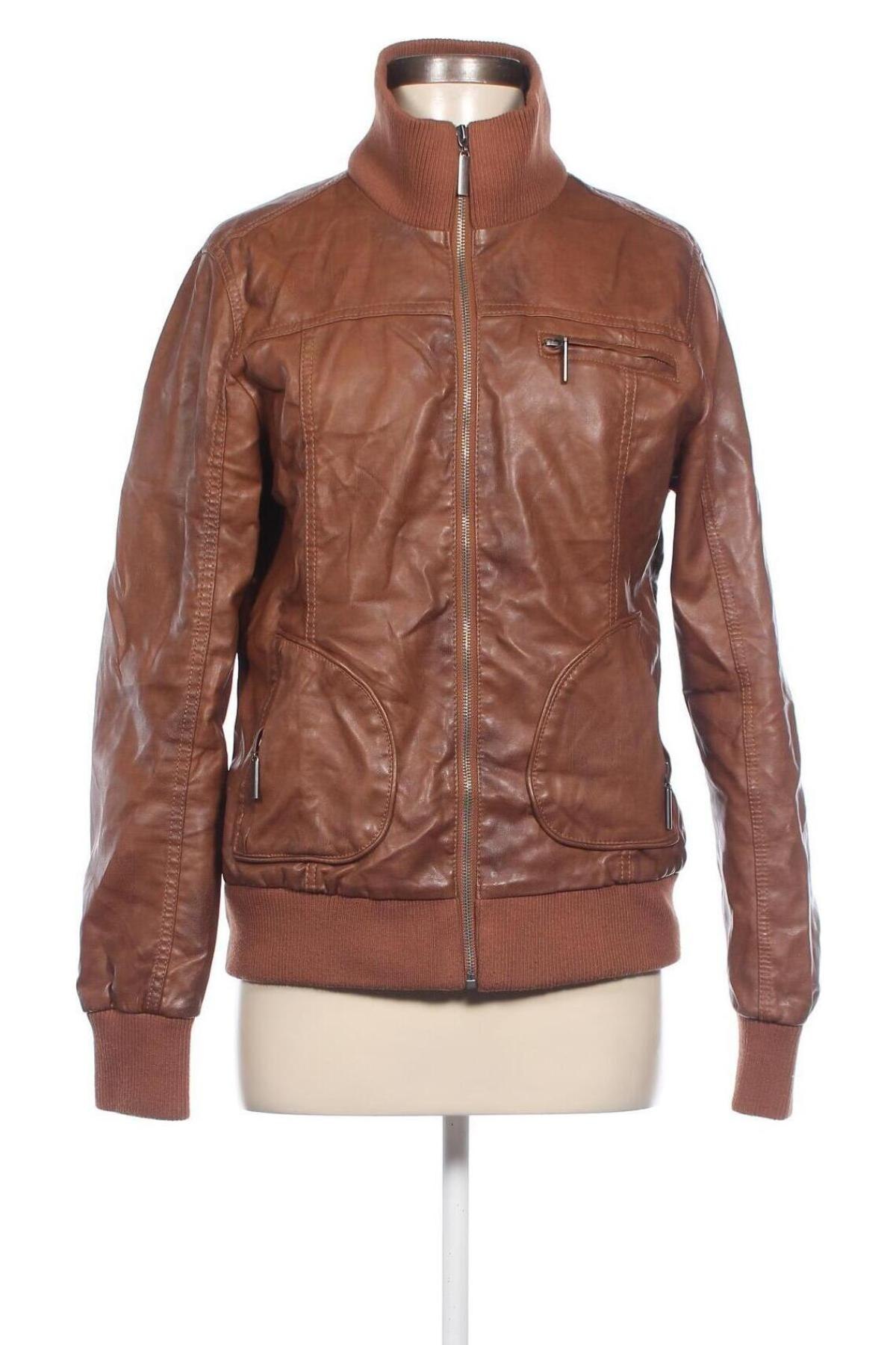 Damen Lederjacke Janina, Größe M, Farbe Braun, Preis € 34,10