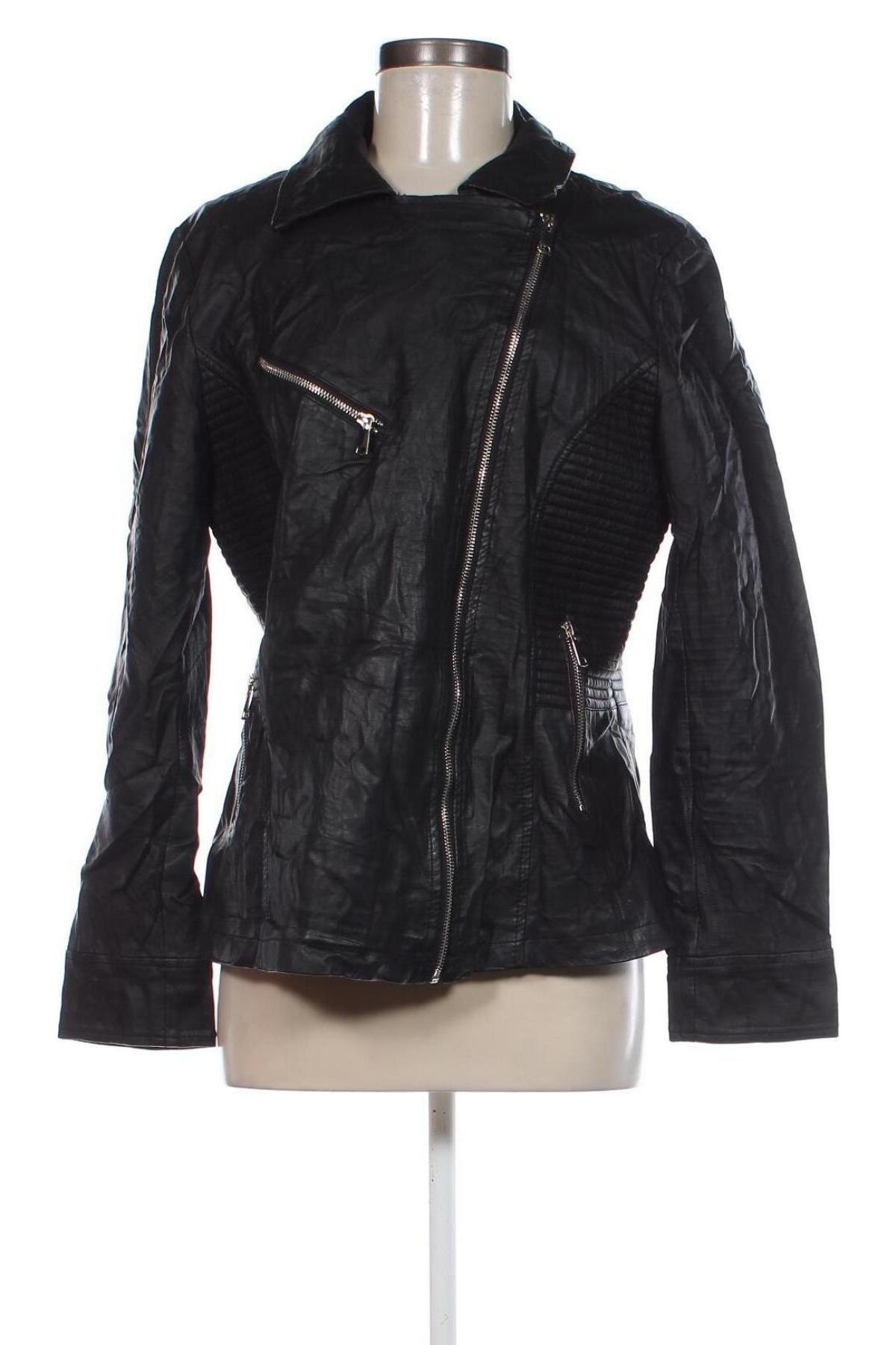 Damen Lederjacke LM, Größe 3XL, Farbe Schwarz, Preis 34,10 €