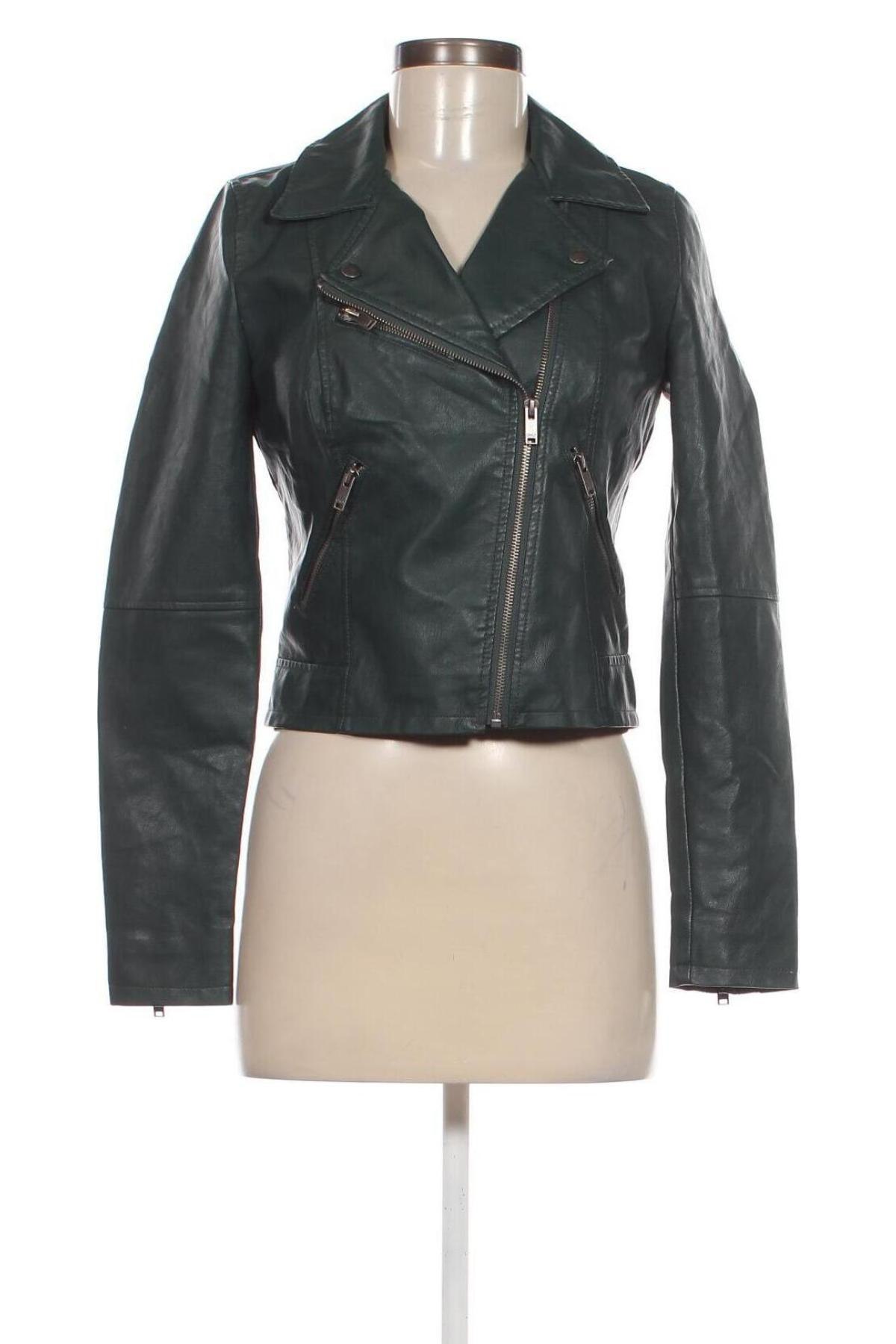 Damen Lederjacke ONLY, Größe XS, Farbe Grün, Preis € 22,82