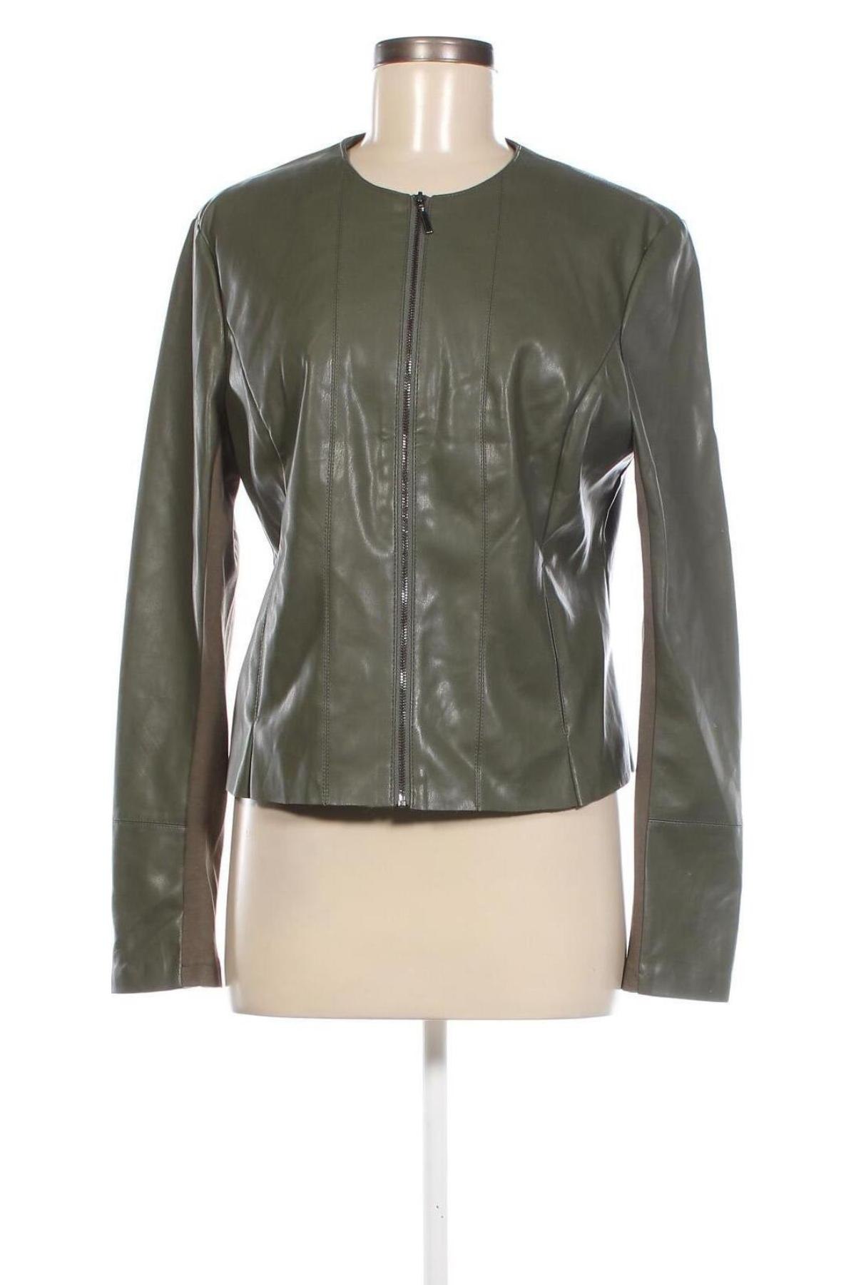 Dámska kožená bunda  Orsay, Veľkosť M, Farba Zelená, Cena  12,50 €
