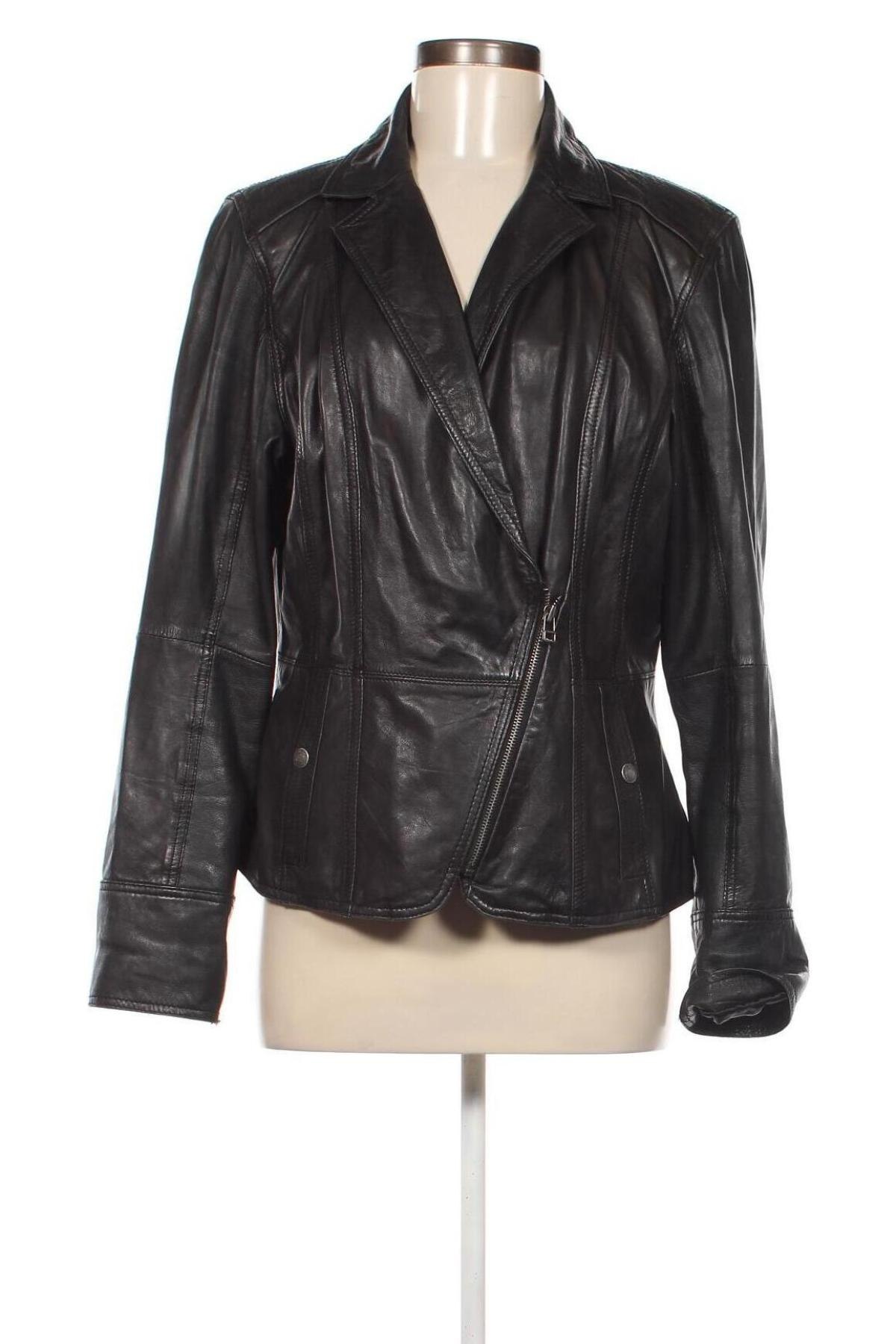 Damen Lederjacke Street One, Größe L, Farbe Schwarz, Preis € 112,73