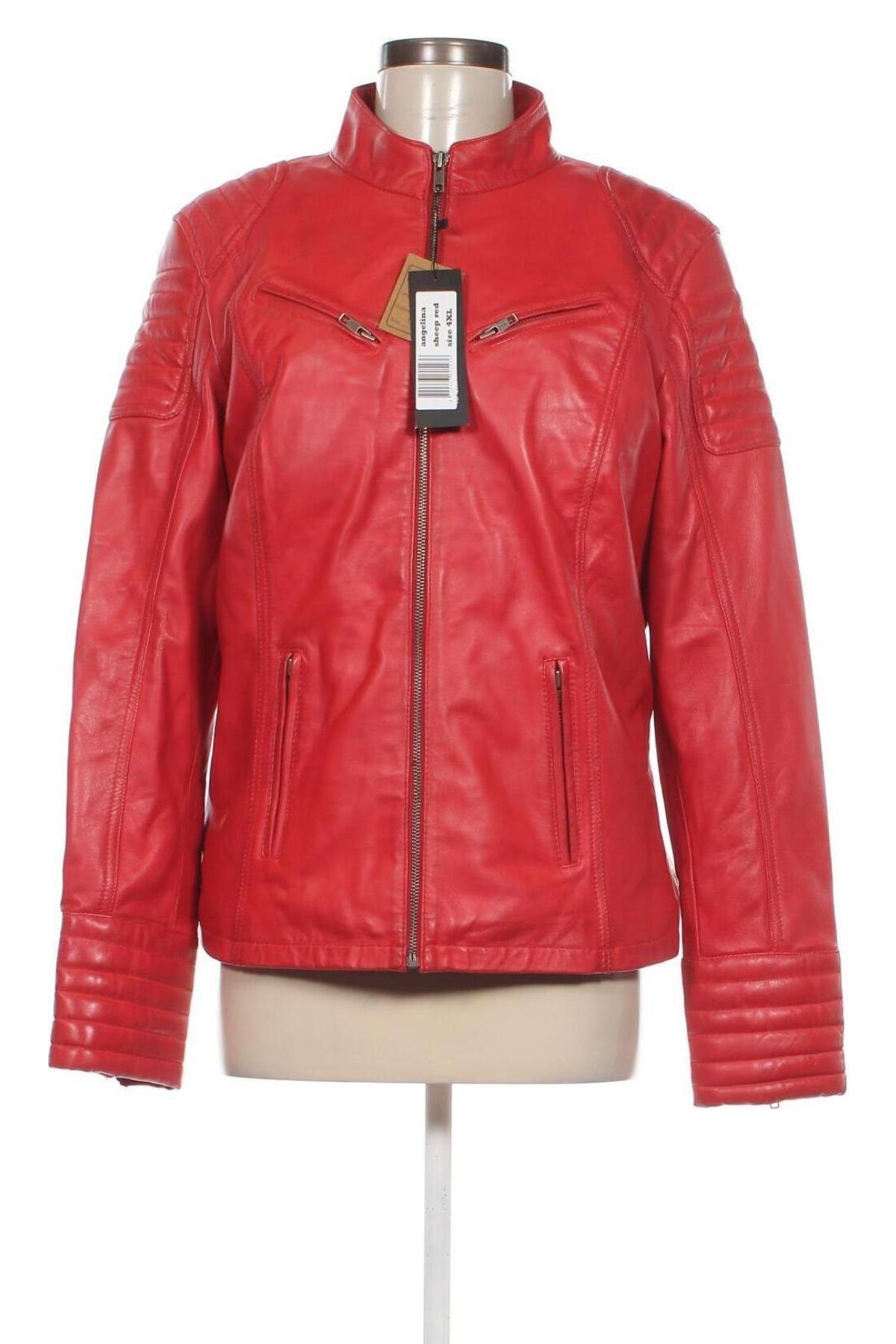 Damen Lederjacke URBAN 5884, Größe XL, Farbe Rot, Preis € 75,62