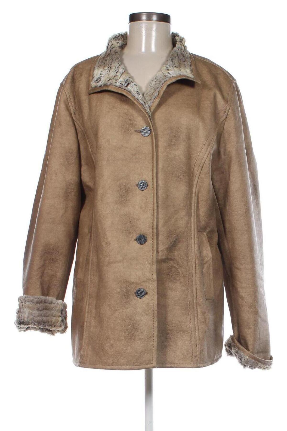 Palton de femei, Mărime XL, Culoare Bej, Preț 175,99 Lei