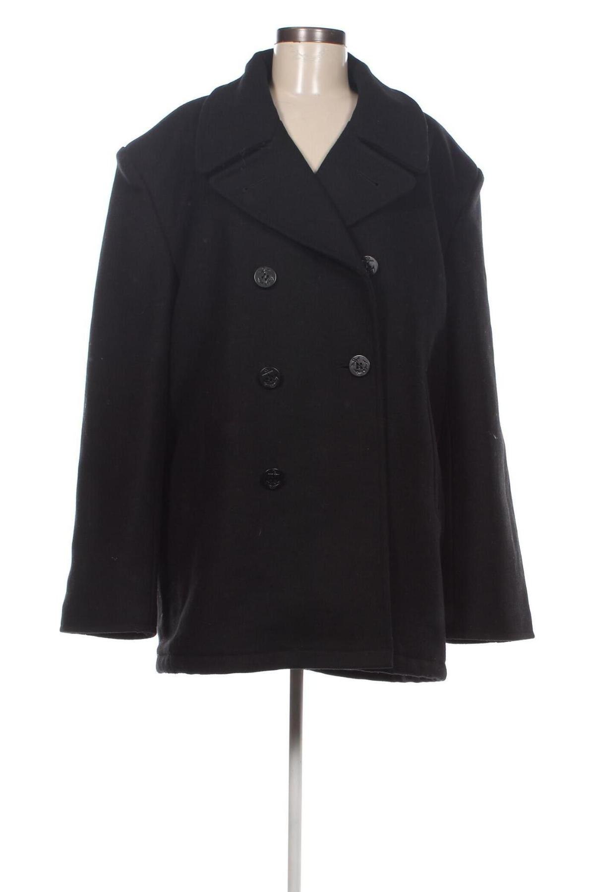 Дамско палто, Размер XXL, Цвят Черен, Цена 86,00 лв.