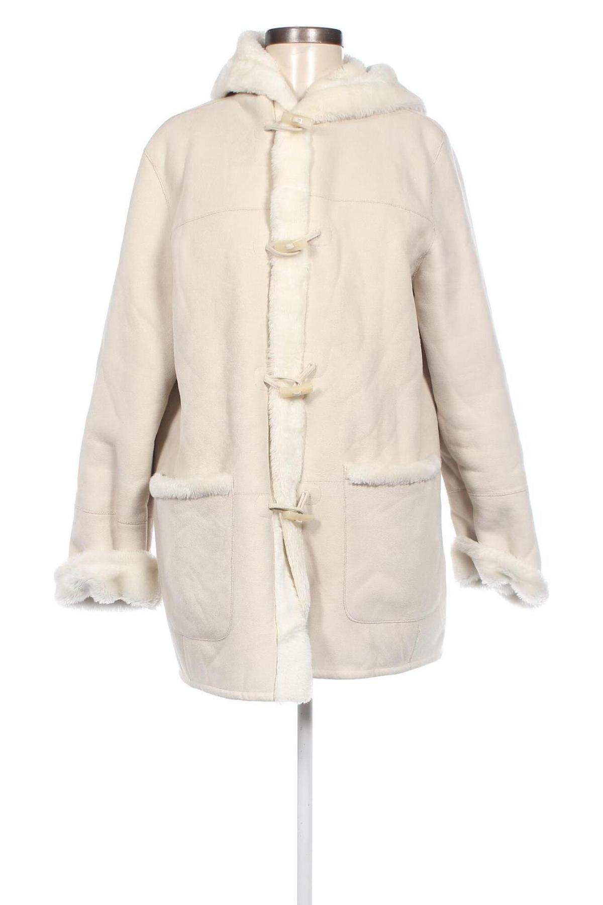 Palton de femei, Mărime M, Culoare Ecru, Preț 186,54 Lei
