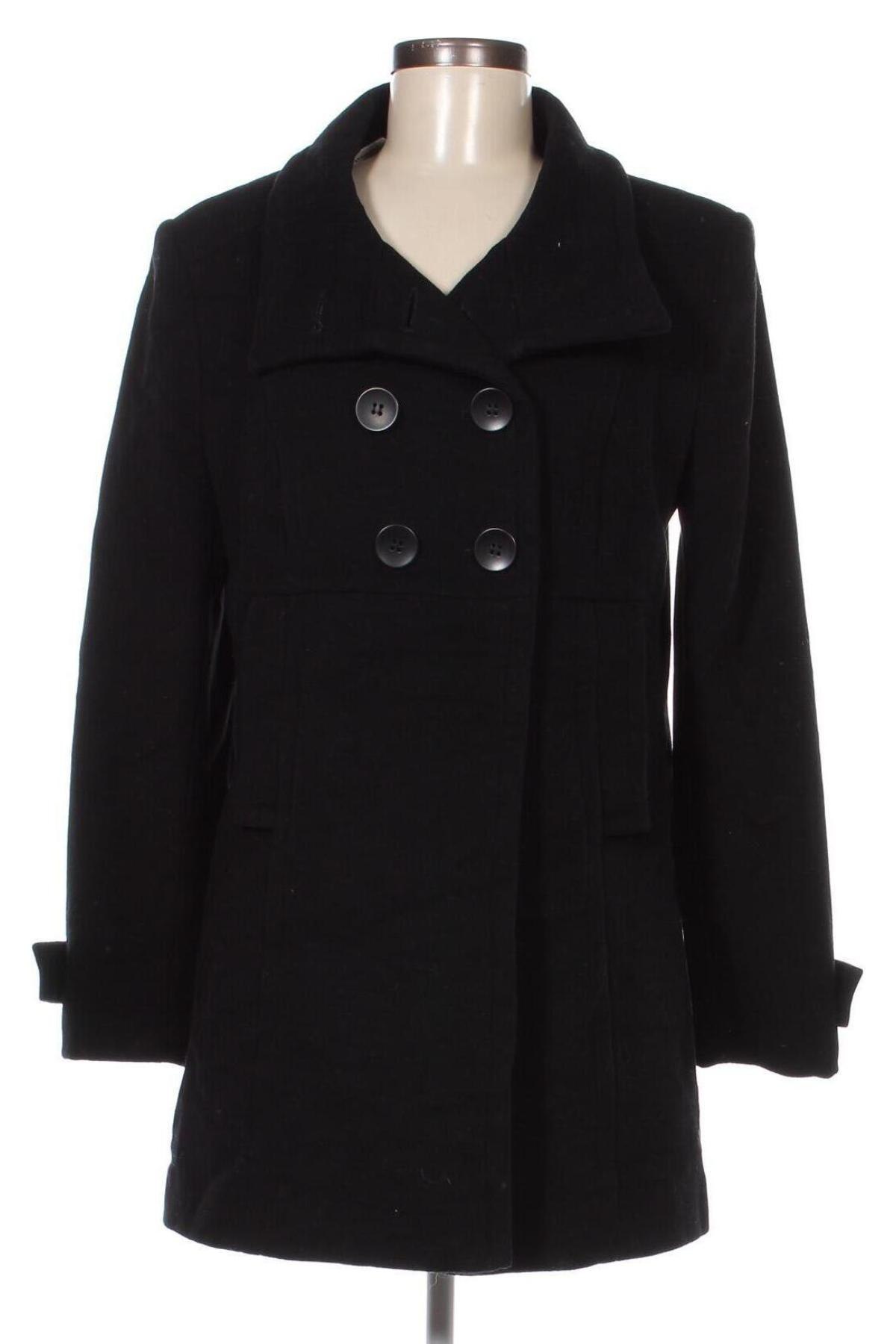 Γυναικείο παλτό, Μέγεθος L, Χρώμα Μαύρο, Τιμή 33,10 €