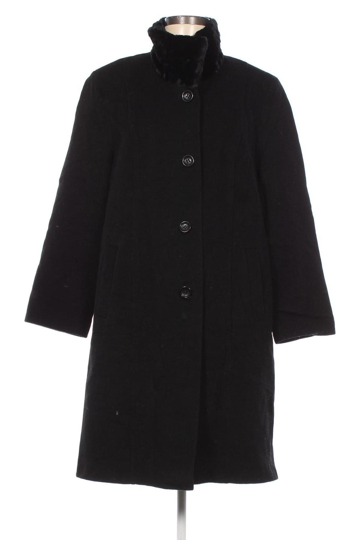 Дамско палто, Размер S, Цвят Черен, Цена 53,50 лв.