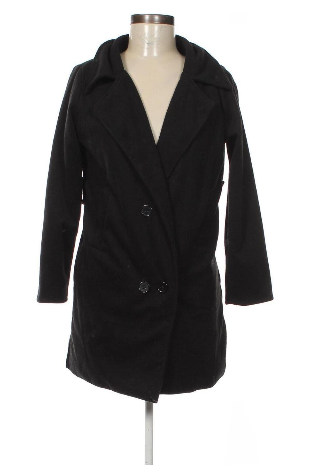 Дамско палто, Размер S, Цвят Черен, Цена 28,80 лв.