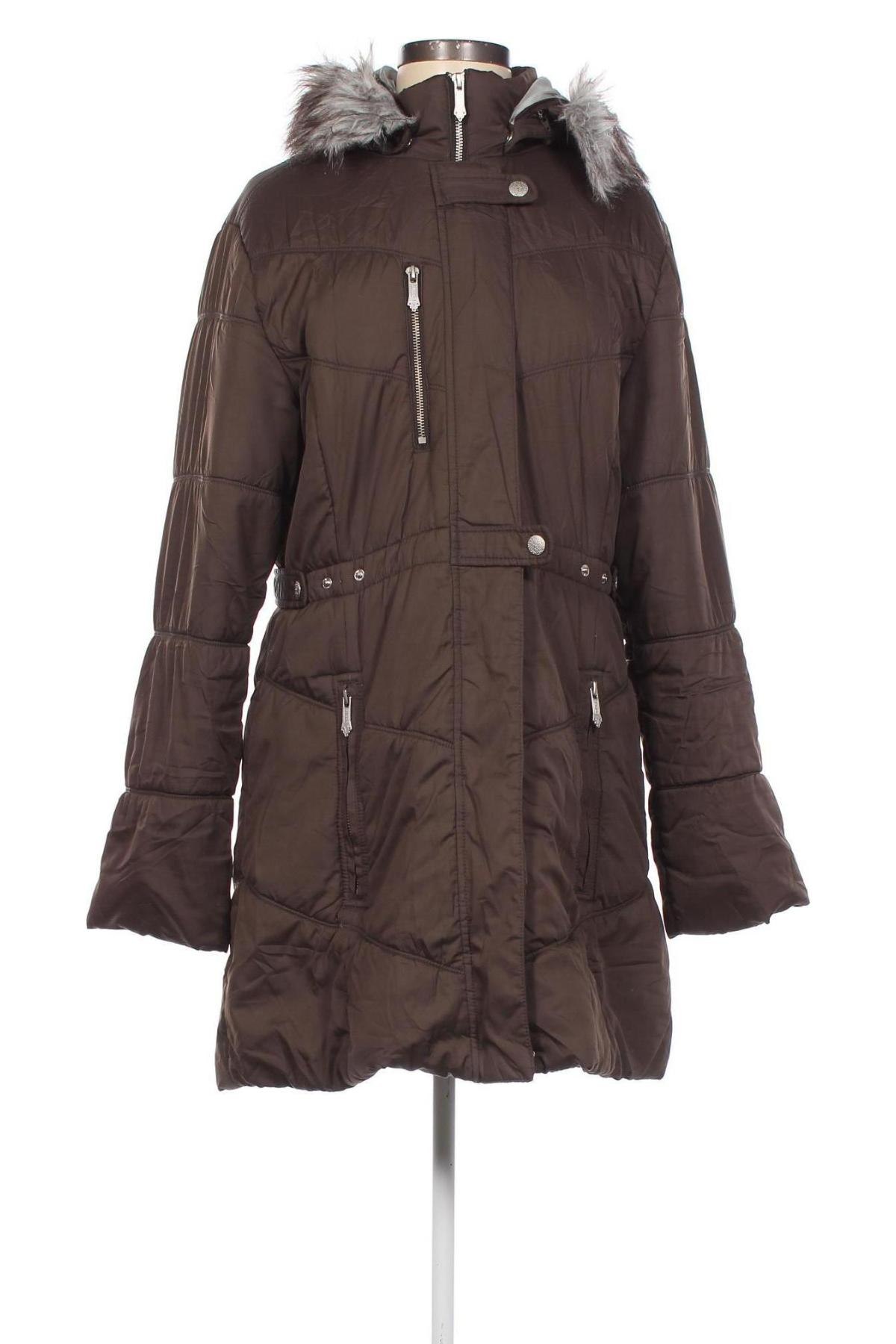 Дамско палто, Размер M, Цвят Кафяв, Цена 91,16 лв.