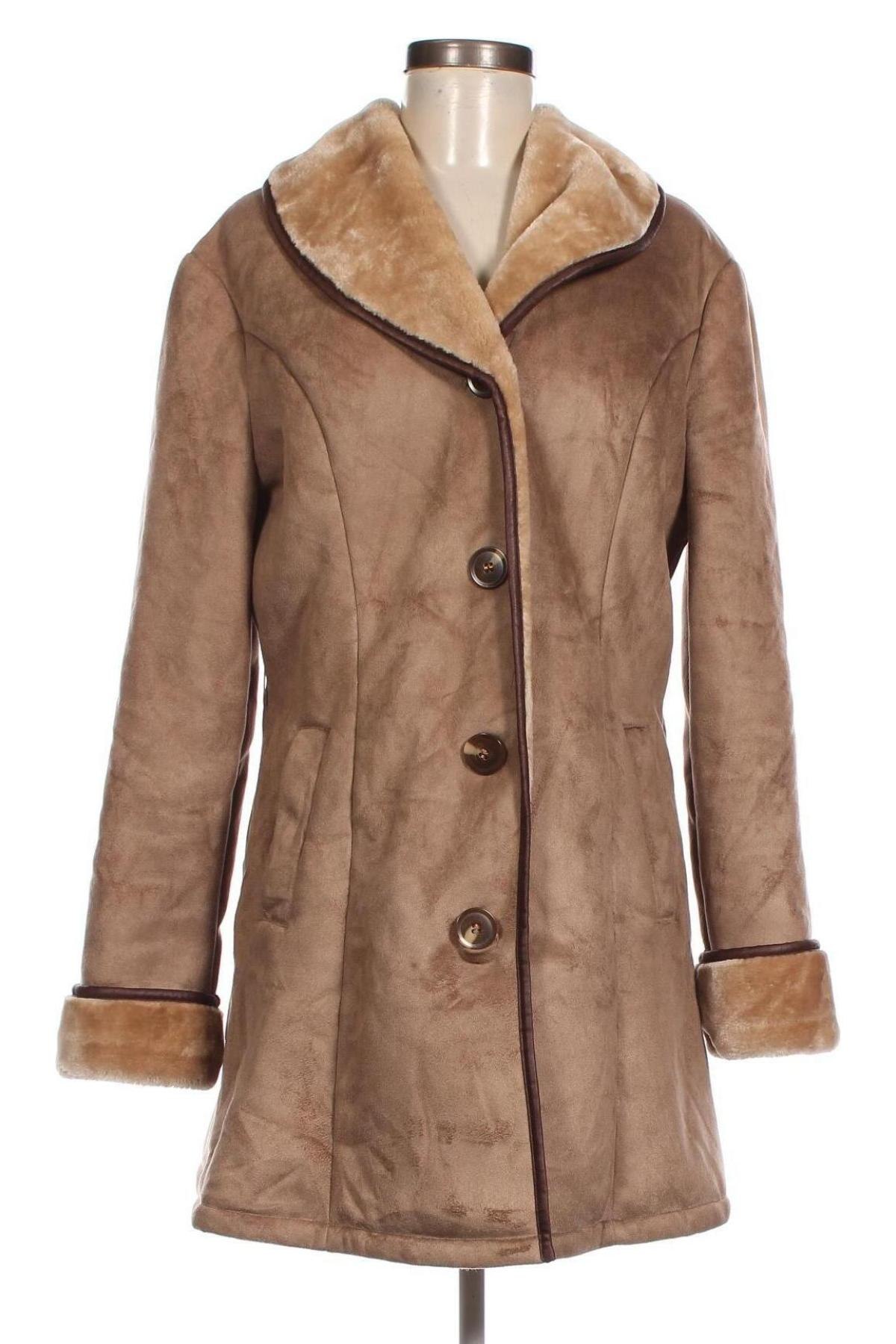 Damenmantel, Größe XL, Farbe Beige, Preis € 37,23