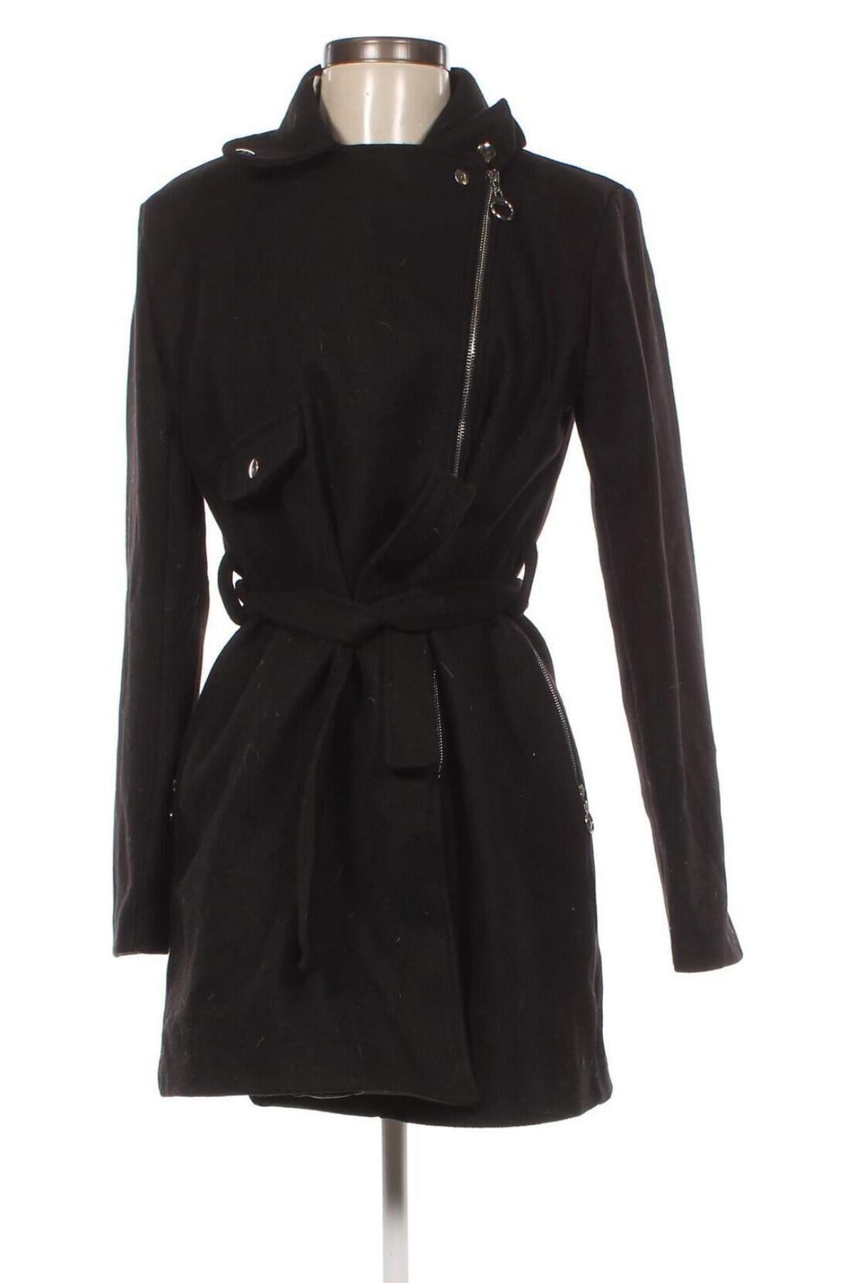 Palton de femei, Mărime L, Culoare Negru, Preț 116,15 Lei