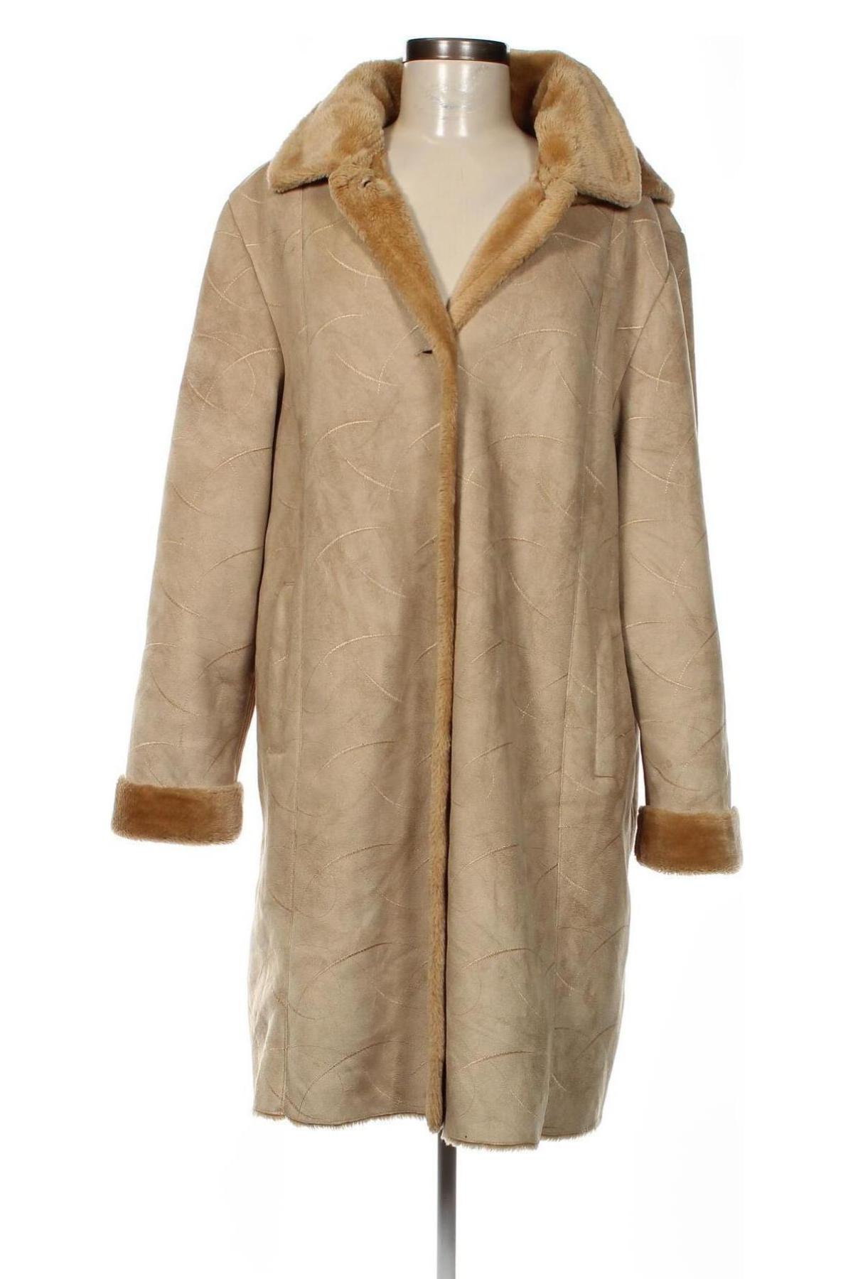 Damenmantel, Größe XL, Farbe Beige, Preis € 26,49