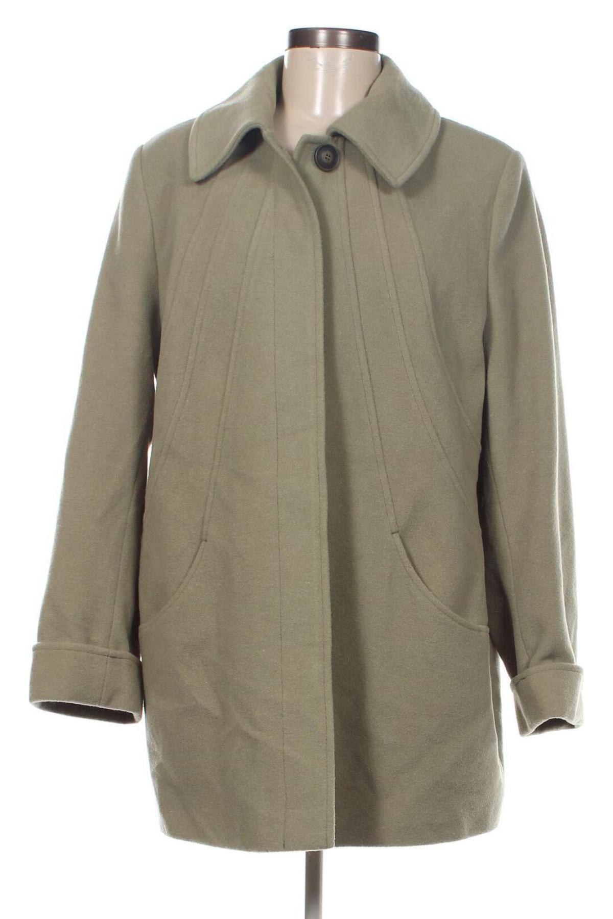 Dámský kabát , Velikost L, Barva Zelená, Cena  955,00 Kč