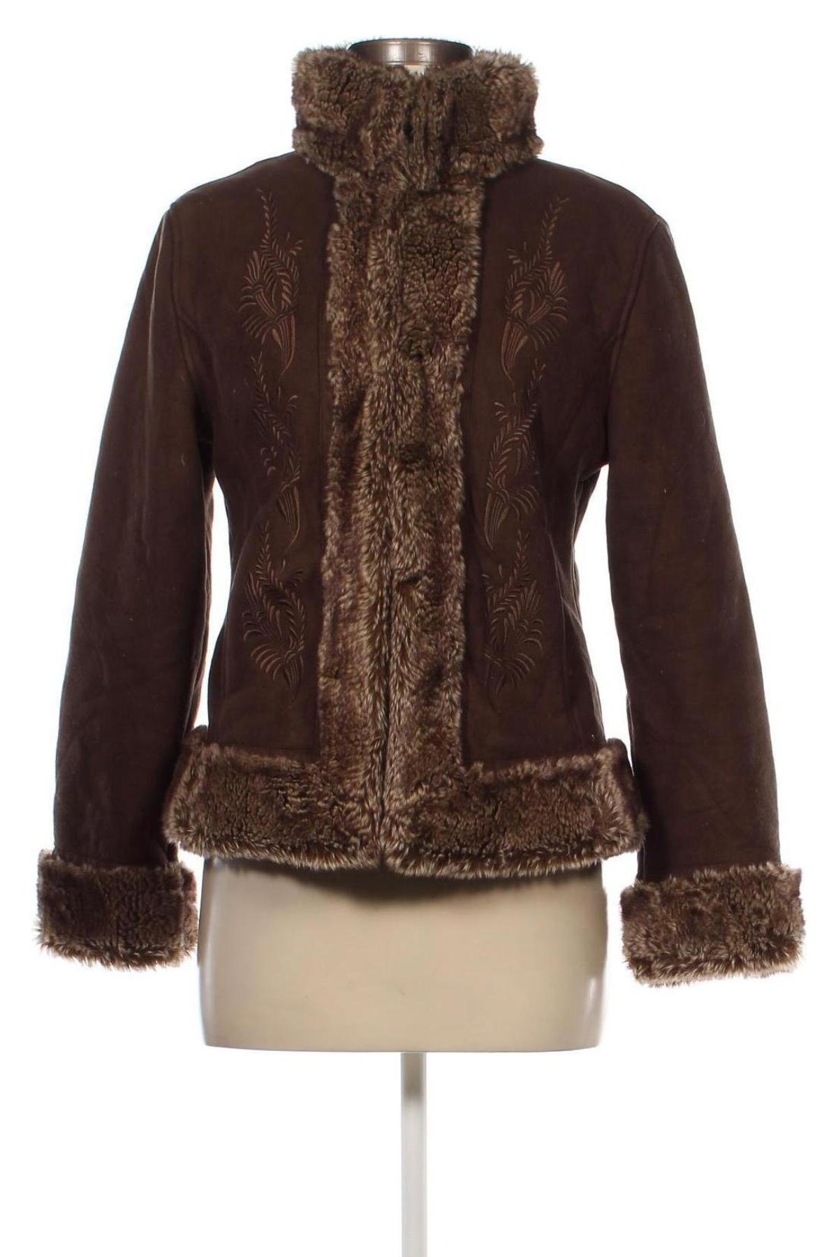Γυναικείο παλτό Anne Klein, Μέγεθος S, Χρώμα Καφέ, Τιμή 27,24 €