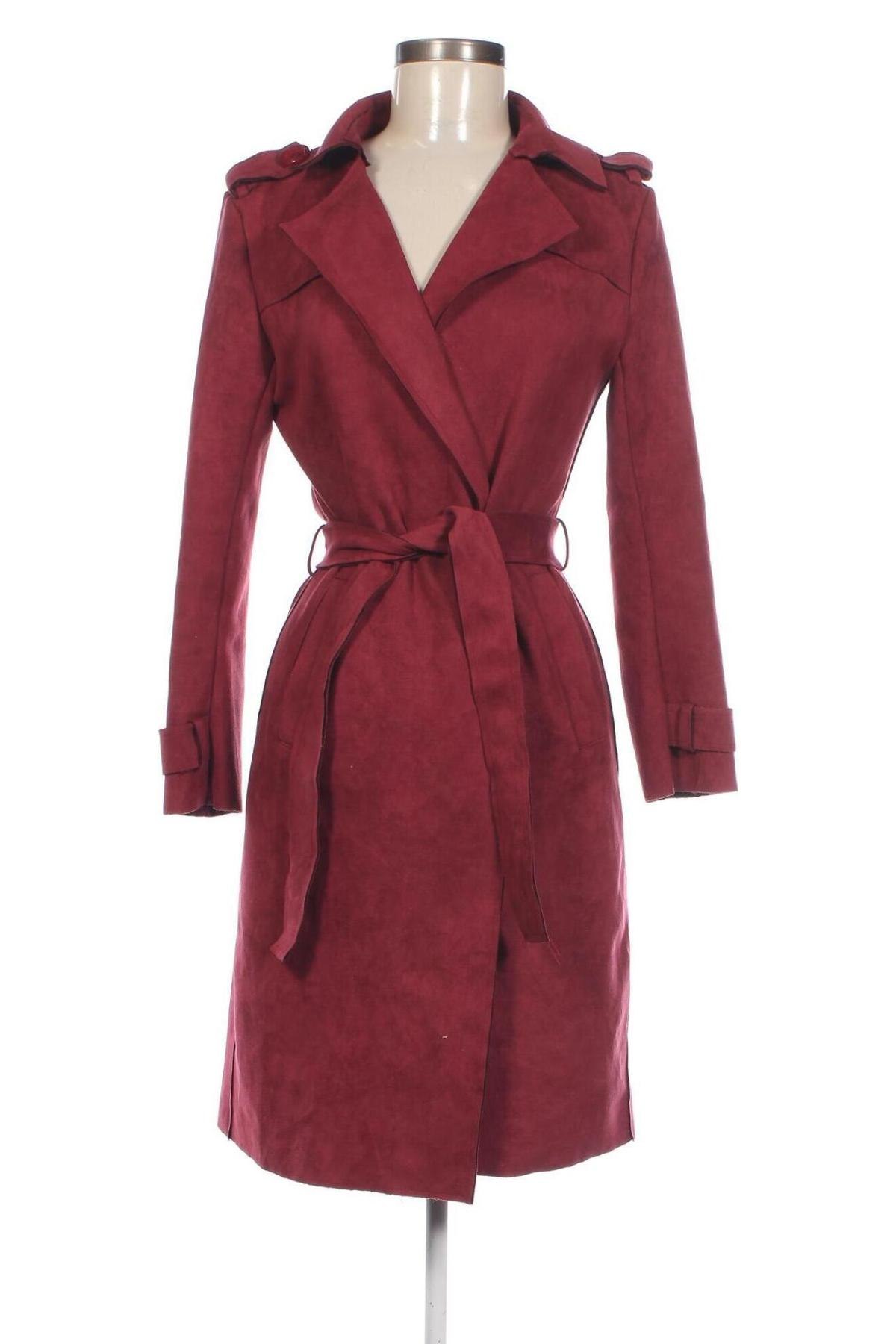 Palton de femei Belcci, Mărime M, Culoare Roșu, Preț 94,74 Lei