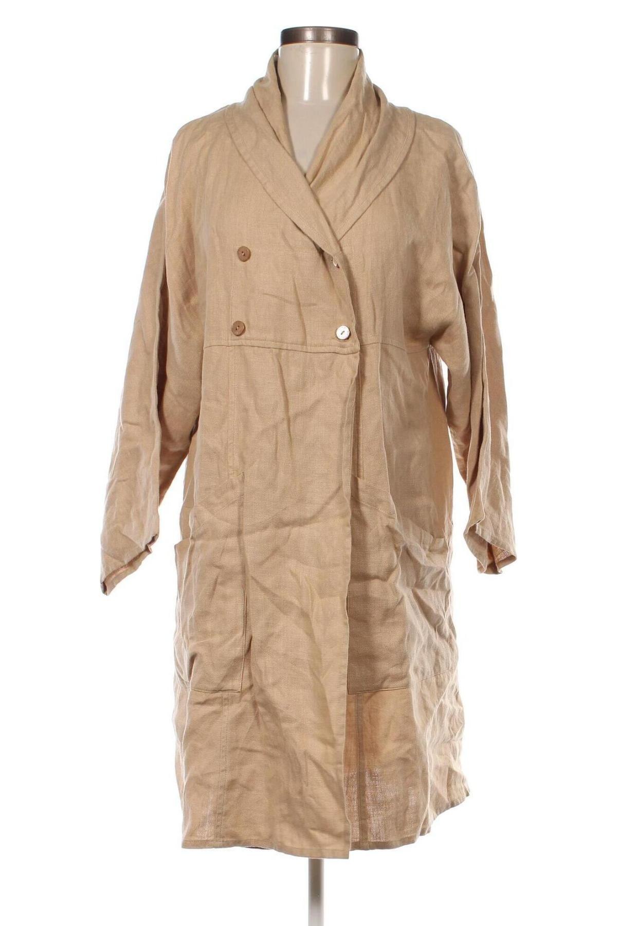 Дамско палто Bitte Kai Rand, Размер M, Цвят Бежов, Цена 43,20 лв.