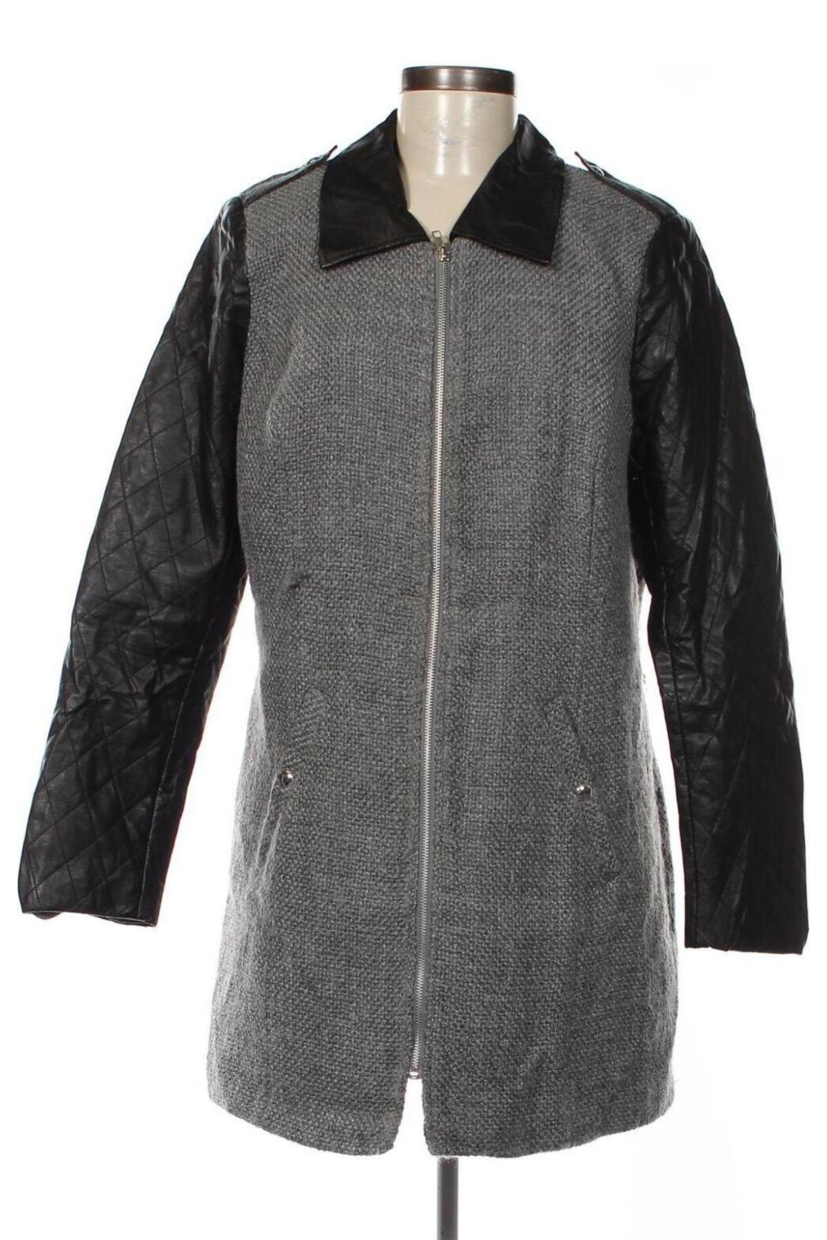 Дамско палто Body Flirt, Размер XL, Цвят Сив, Цена 25,60 лв.