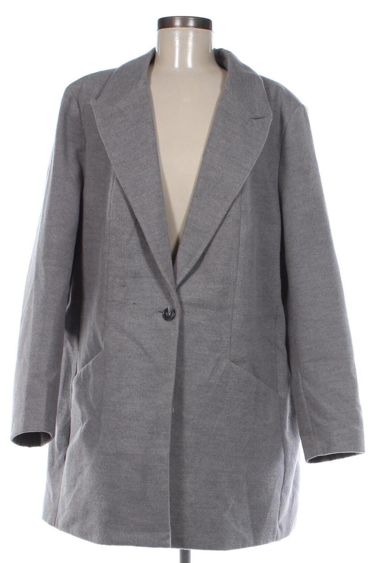 Дамско палто Body Flirt, Размер XXL, Цвят Сив, Цена 25,60 лв.