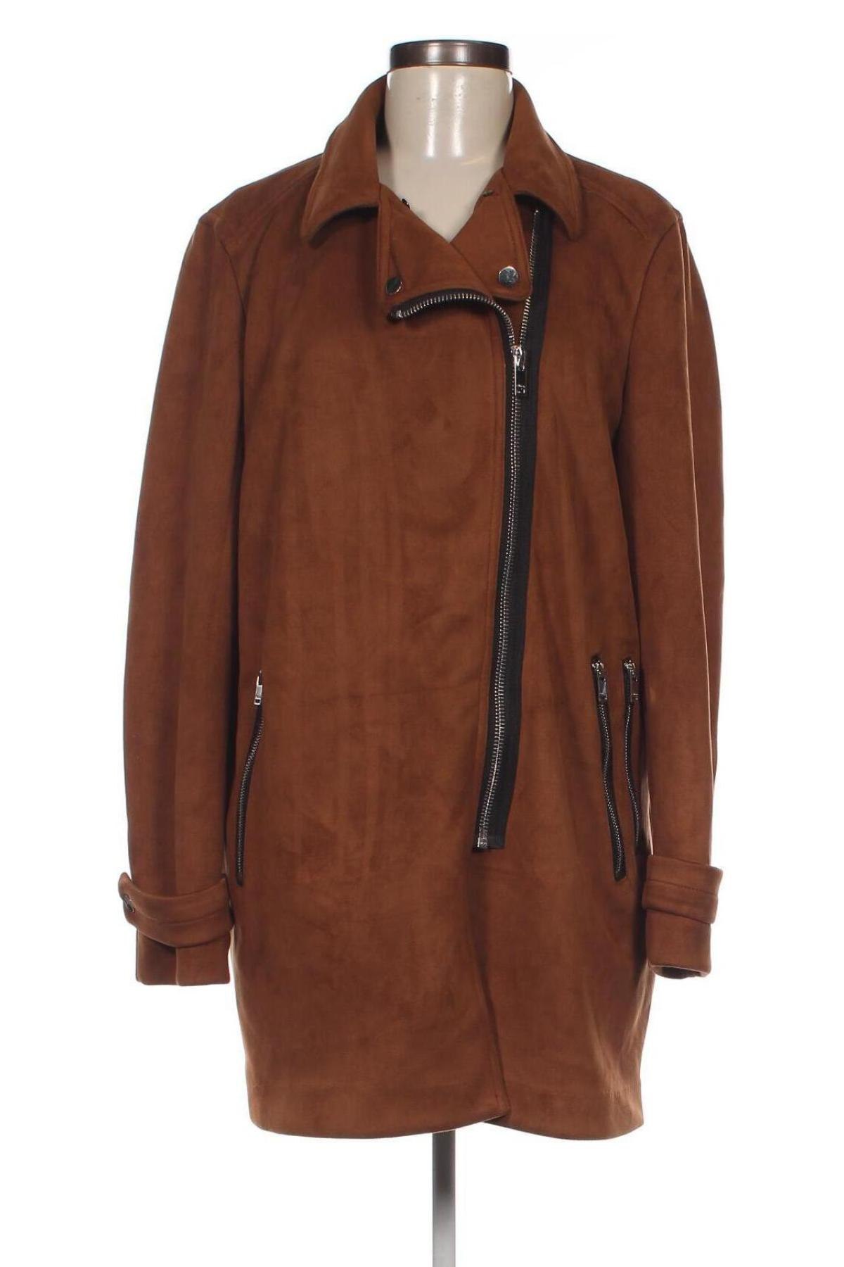 Palton de femei Clockhouse, Mărime XL, Culoare Maro, Preț 140,79 Lei