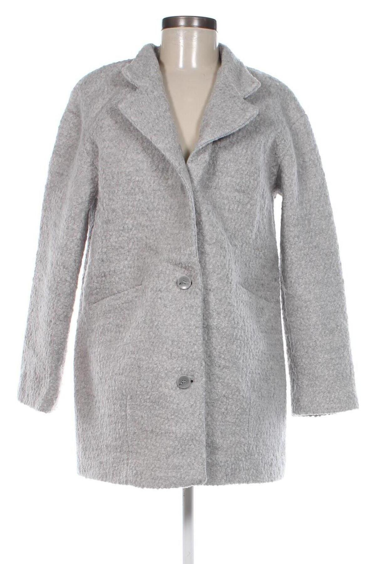 Дамско палто Clockhouse, Размер M, Цвят Сив, Цена 53,50 лв.