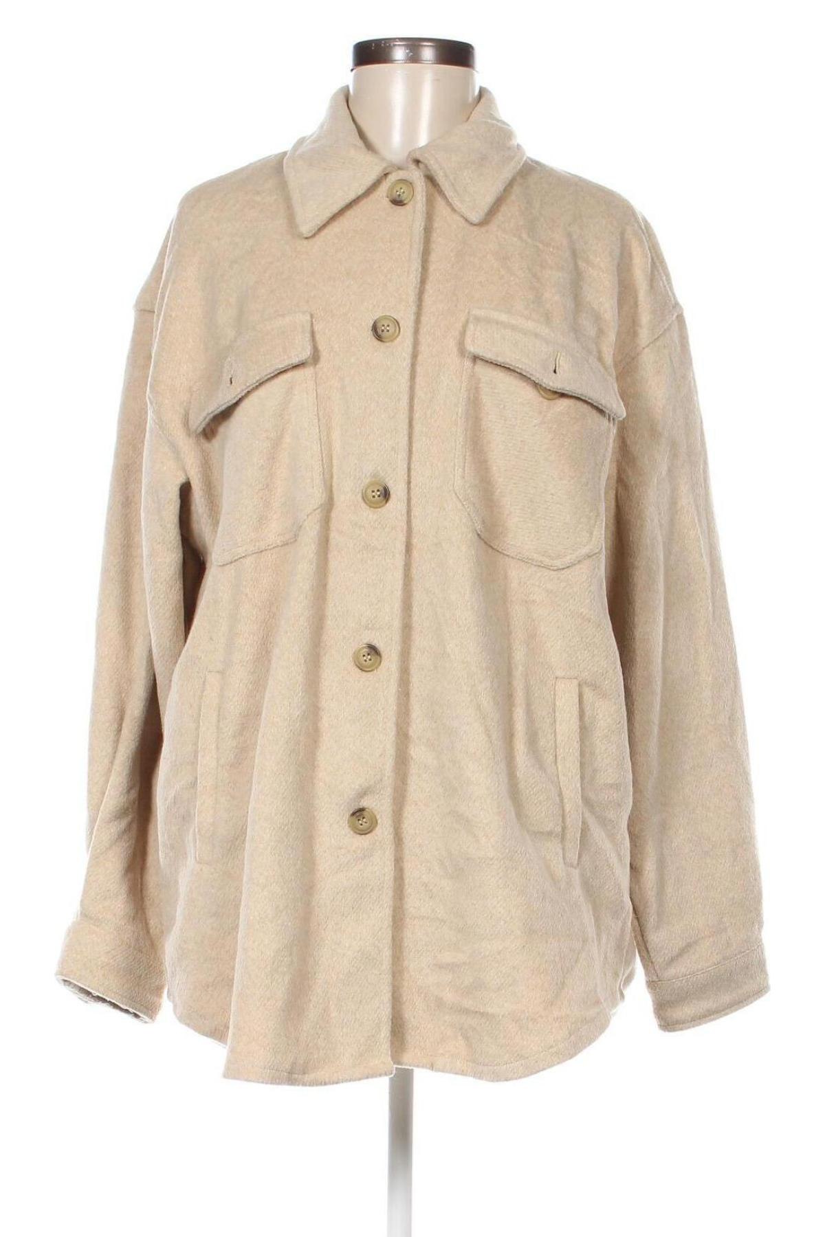 Дамско палто Coco, Размер L, Цвят Бежов, Цена 59,92 лв.