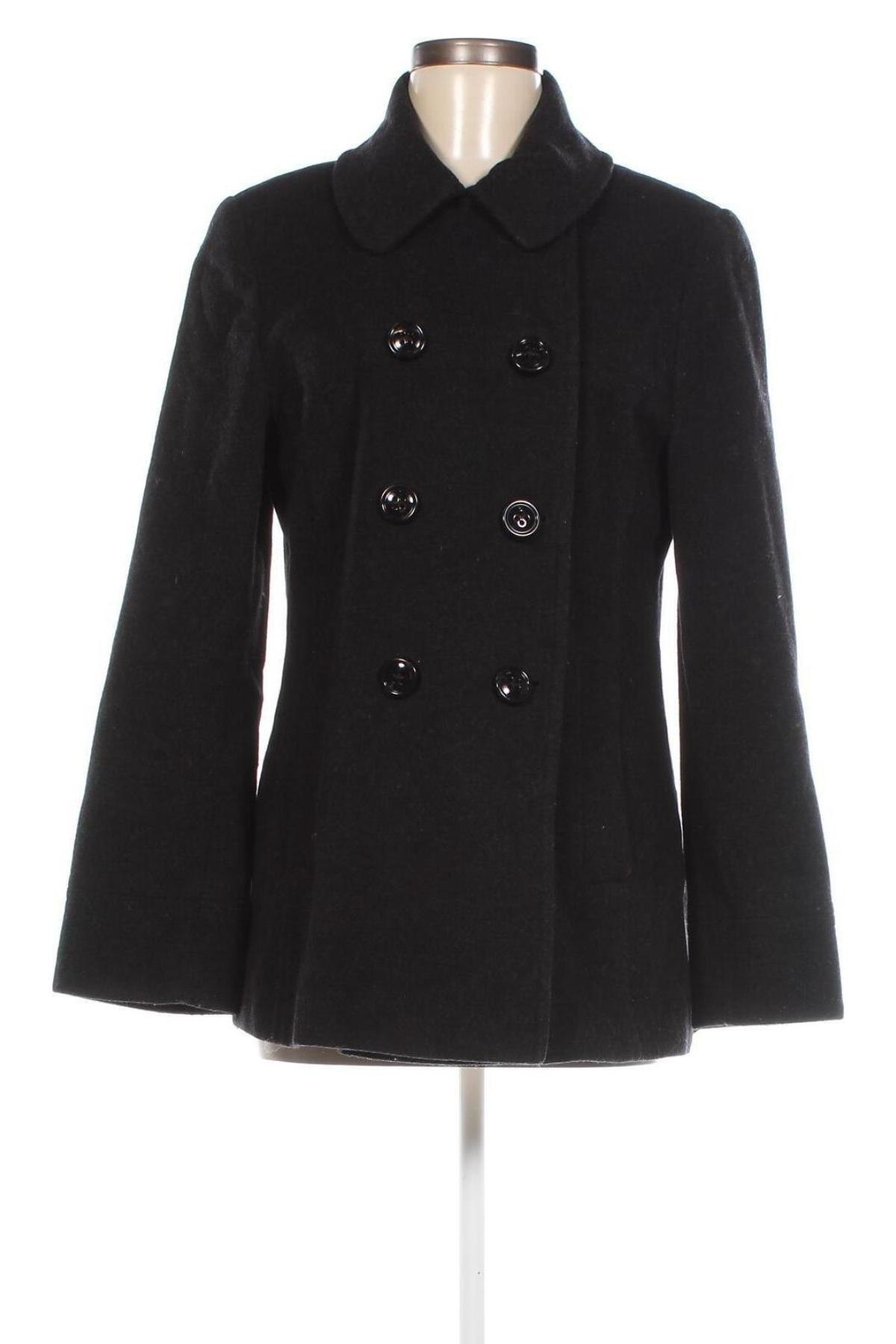 Дамско палто Concept UK, Размер S, Цвят Черен, Цена 59,92 лв.