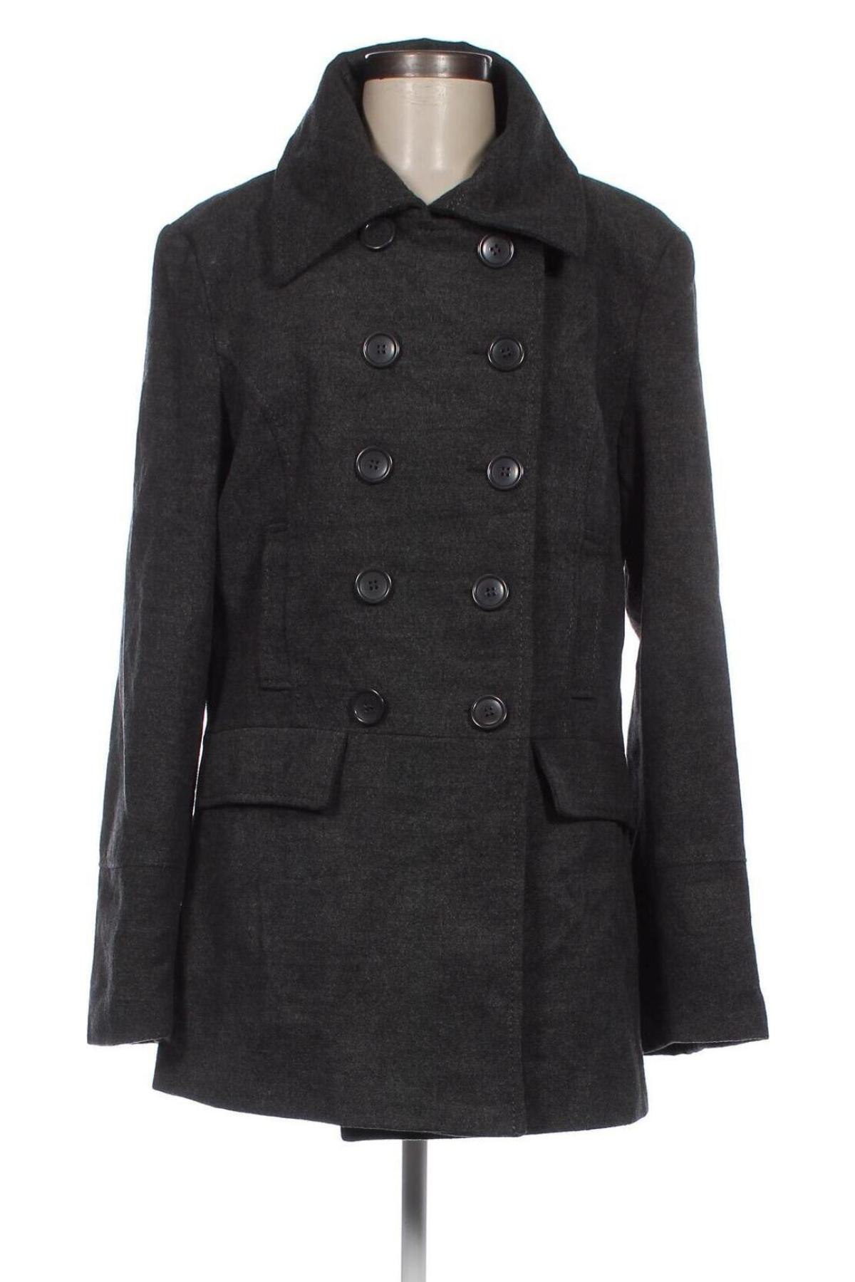 Дамско палто Enjoy Life, Размер M, Цвят Сив, Цена 39,22 лв.