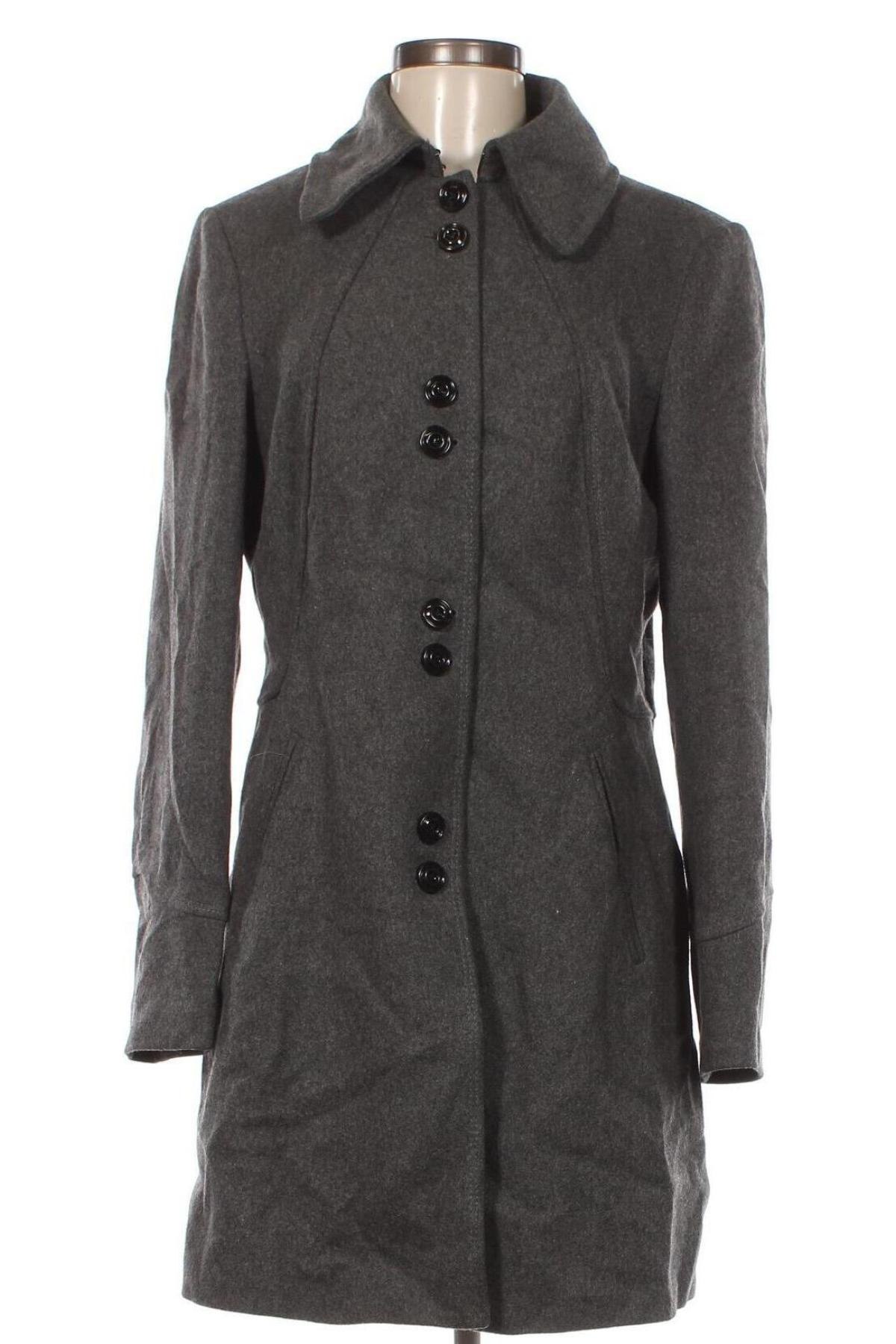 Γυναικείο παλτό Esprit, Μέγεθος L, Χρώμα Γκρί, Τιμή 32,48 €