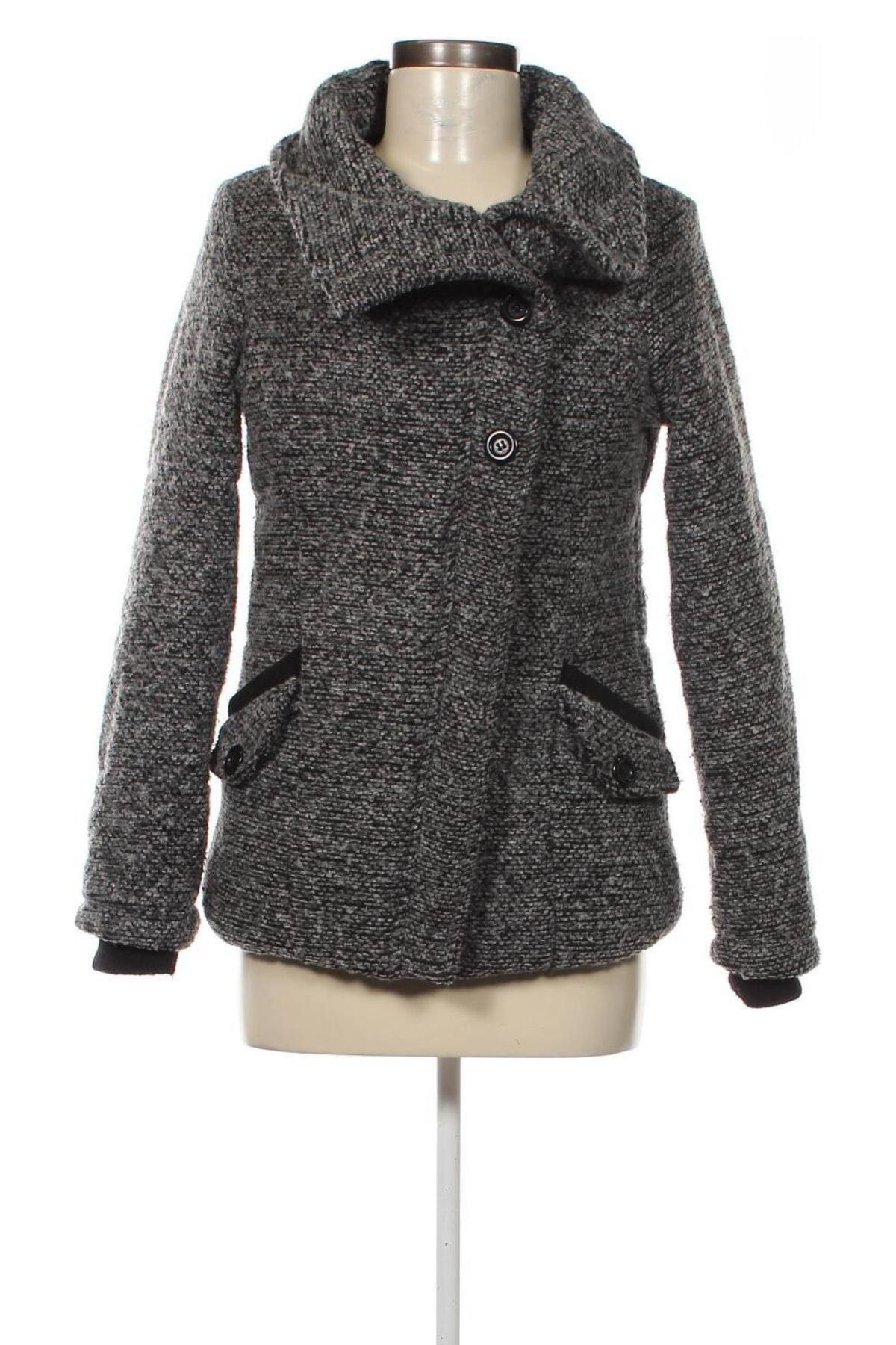 Дамско палто Fb Sister, Размер XS, Цвят Сив, Цена 58,85 лв.