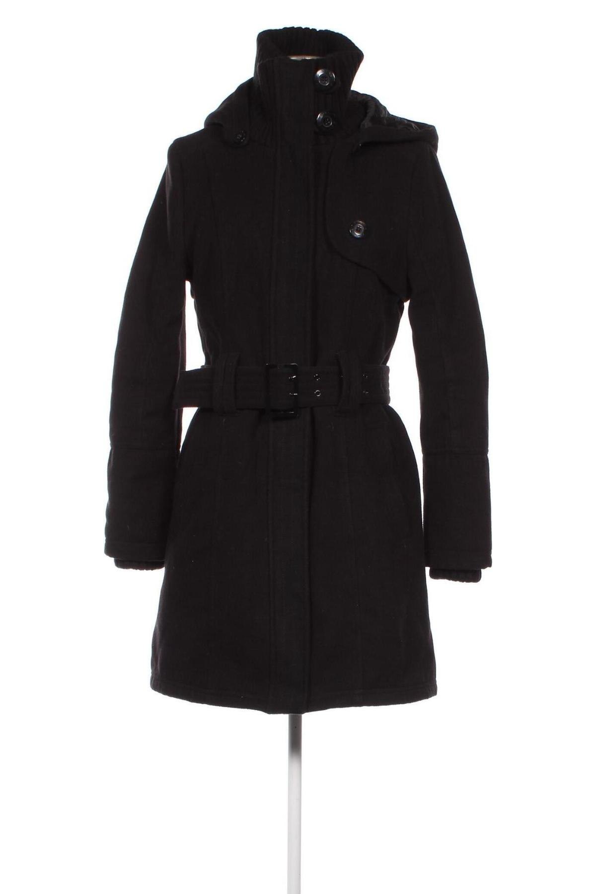 Palton de femei Fishbone, Mărime S, Culoare Negru, Preț 186,54 Lei