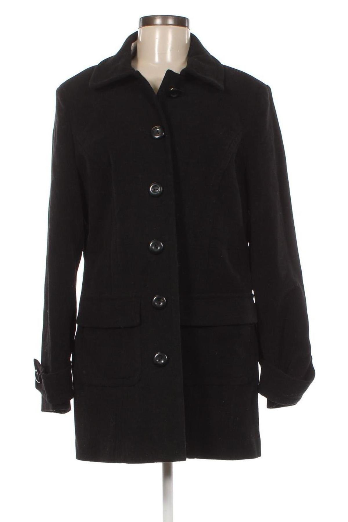 Γυναικείο παλτό Flash Lights, Μέγεθος L, Χρώμα Μαύρο, Τιμή 53,20 €