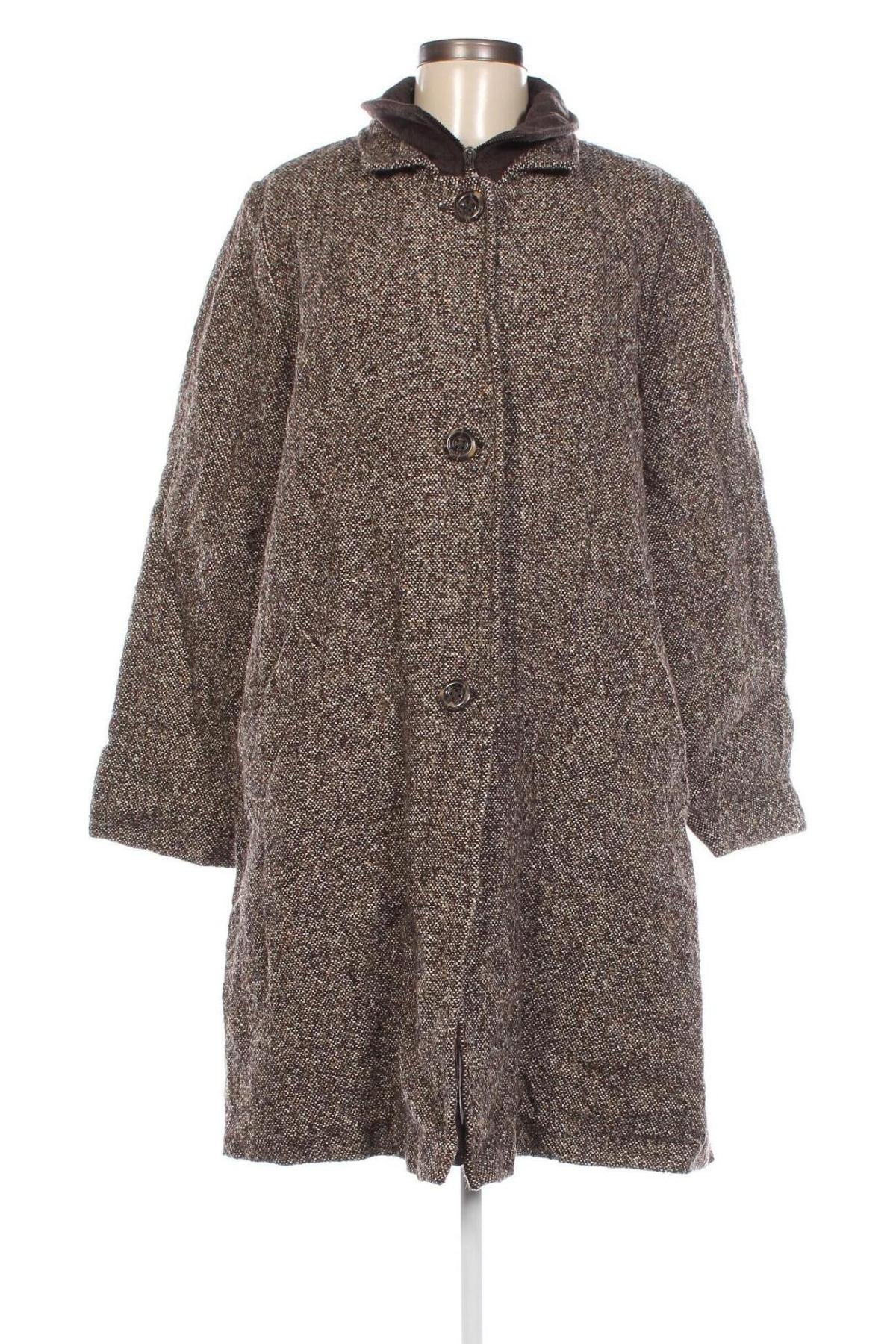 Дамско палто Franco Callegari, Размер L, Цвят Кафяв, Цена 59,92 лв.