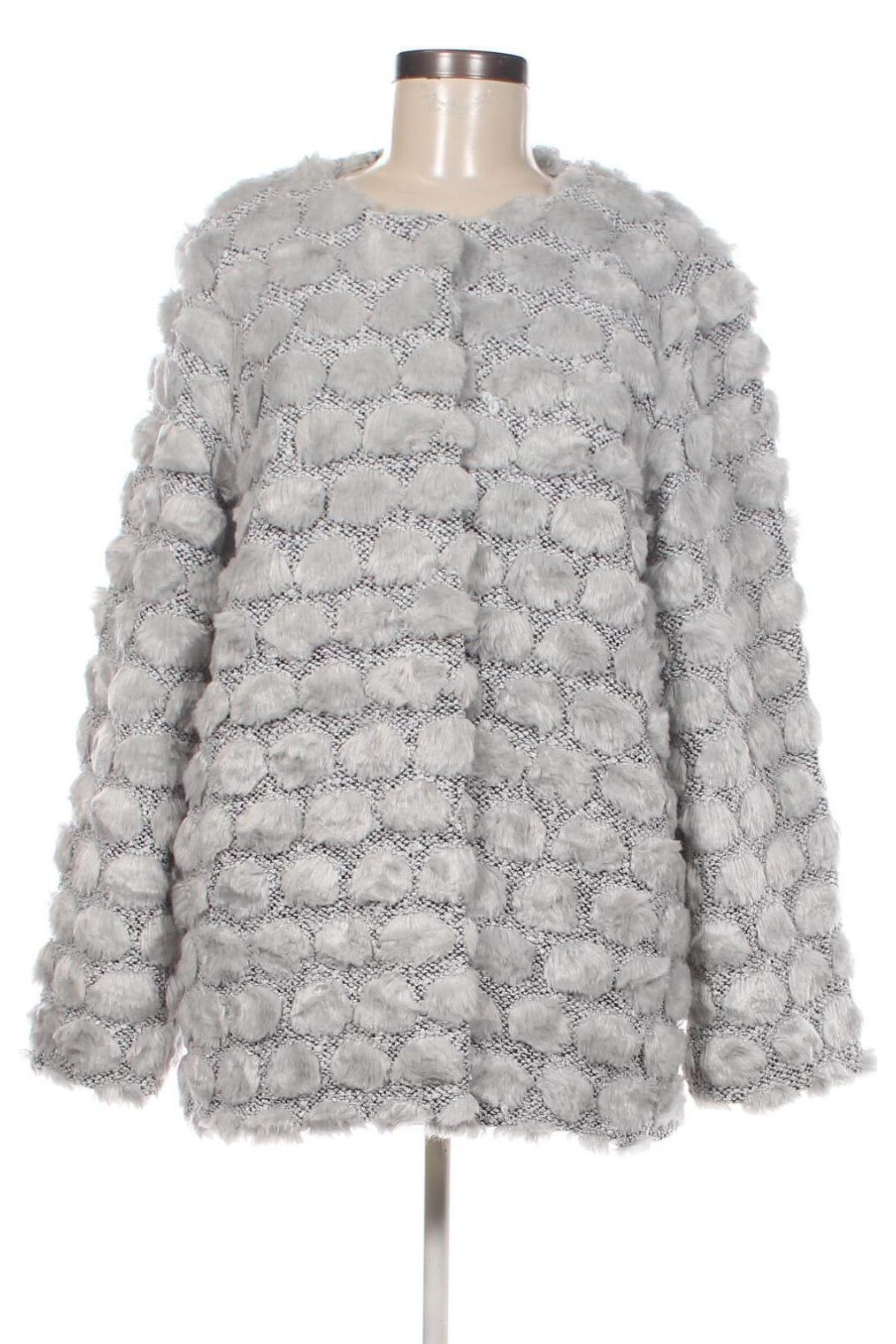 Γυναικείο παλτό French Connection, Μέγεθος L, Χρώμα Γκρί, Τιμή 46,95 €