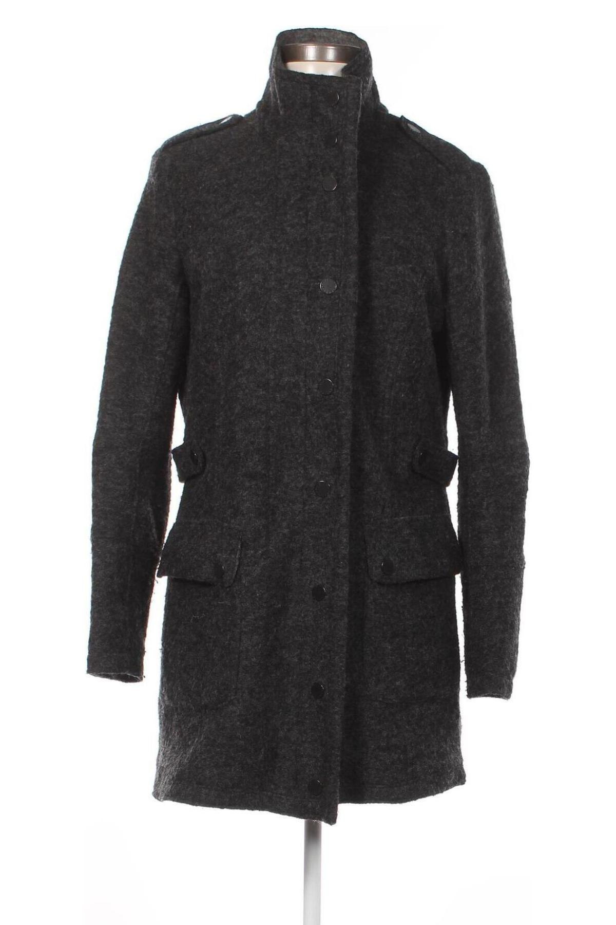 Дамско палто Frieda & Freddies, Размер M, Цвят Сив, Цена 69,56 лв.