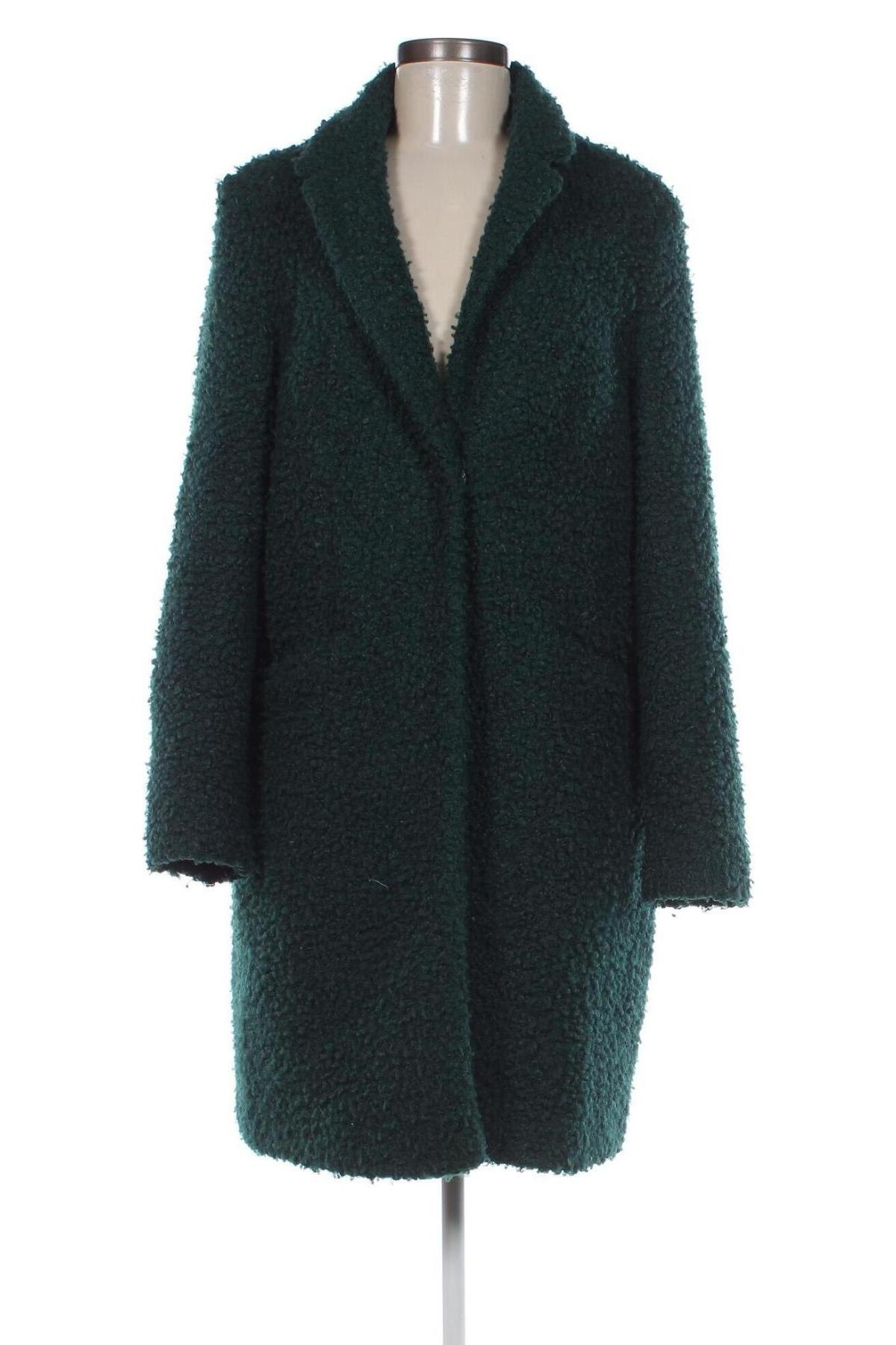Дамско палто George, Размер L, Цвят Зелен, Цена 56,71 лв.