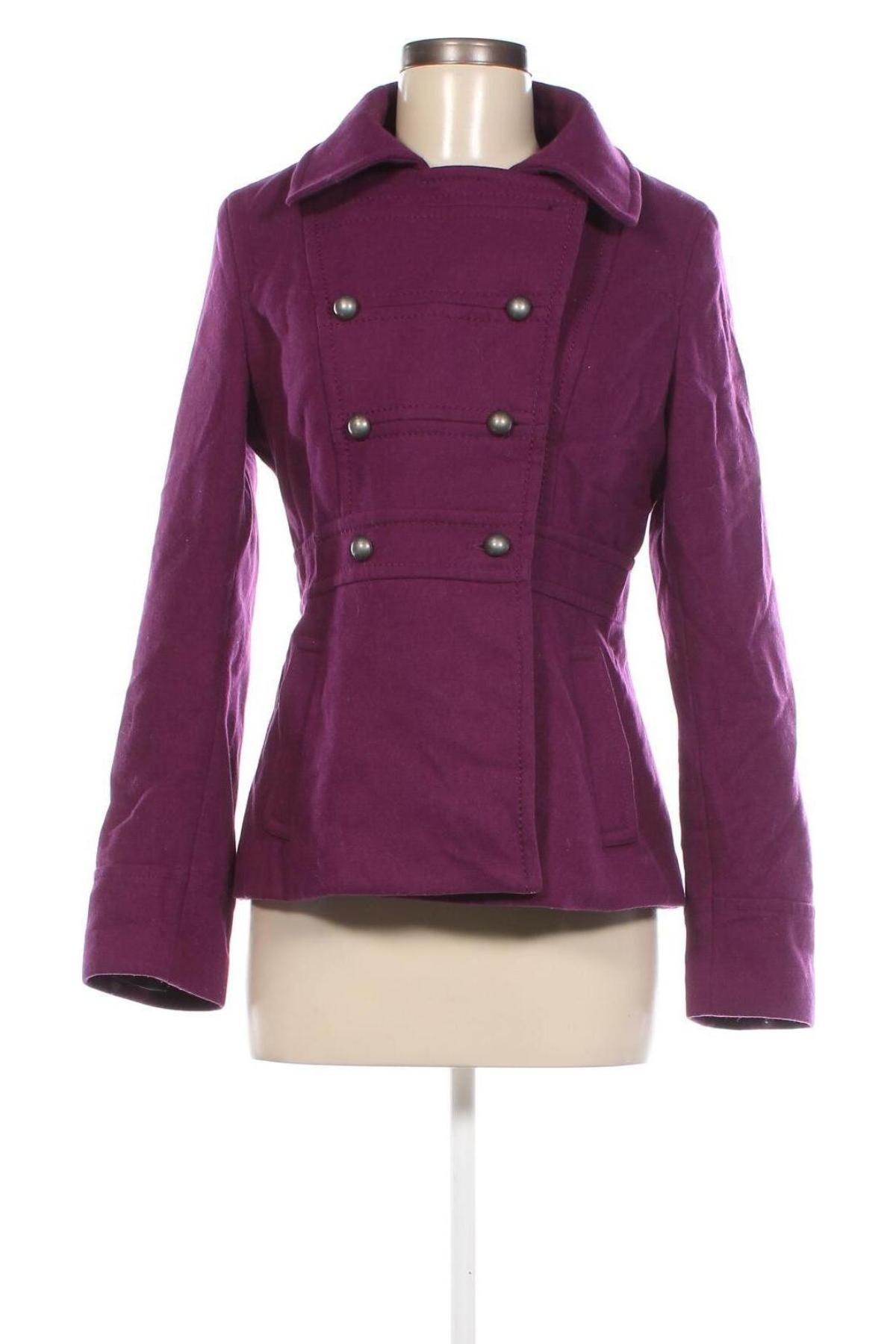 Dámský kabát  H&M, Velikost M, Barva Fialová, Cena  955,00 Kč