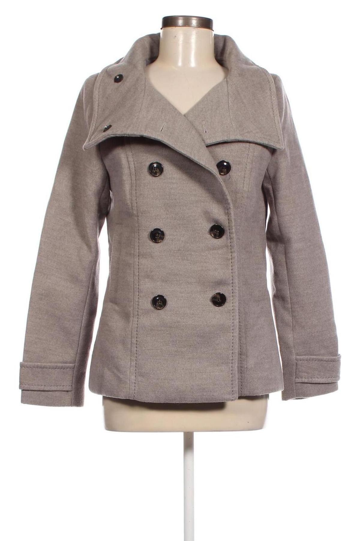 Palton de femei H&M, Mărime M, Culoare Gri, Preț 186,54 Lei