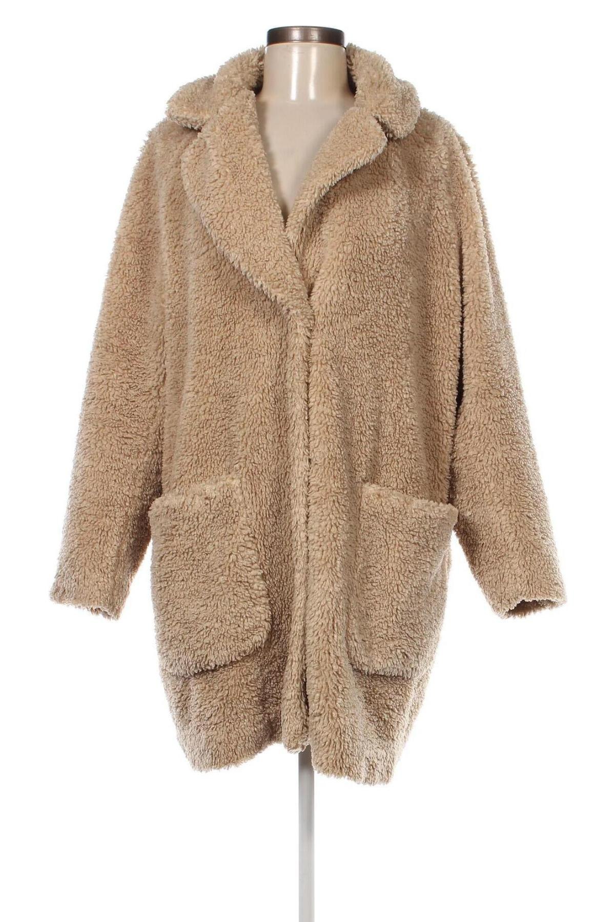 Damenmantel H&M, Größe M, Farbe Beige, Preis 39,46 €