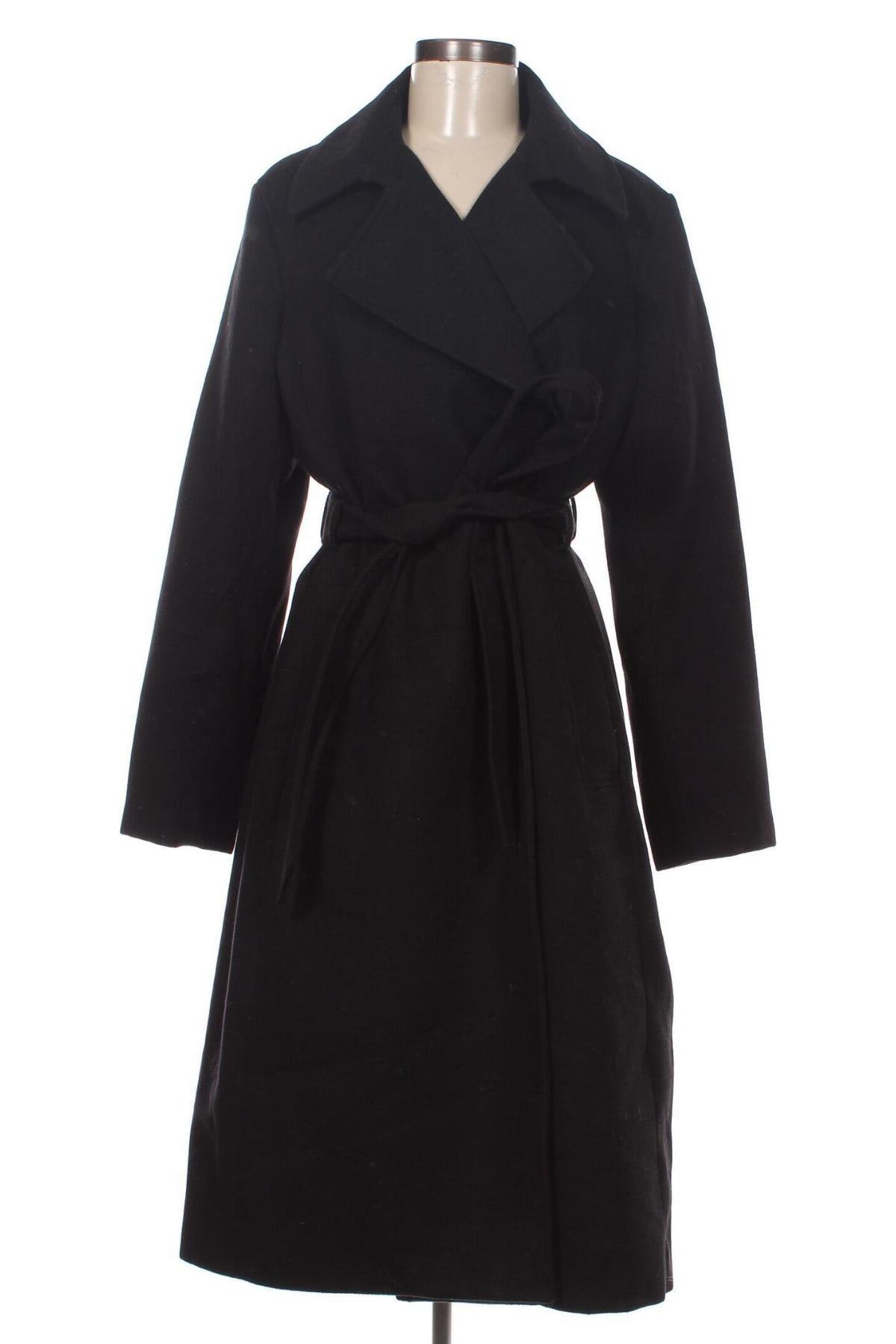 Dámský kabát  H&M, Velikost XL, Barva Černá, Cena  955,00 Kč