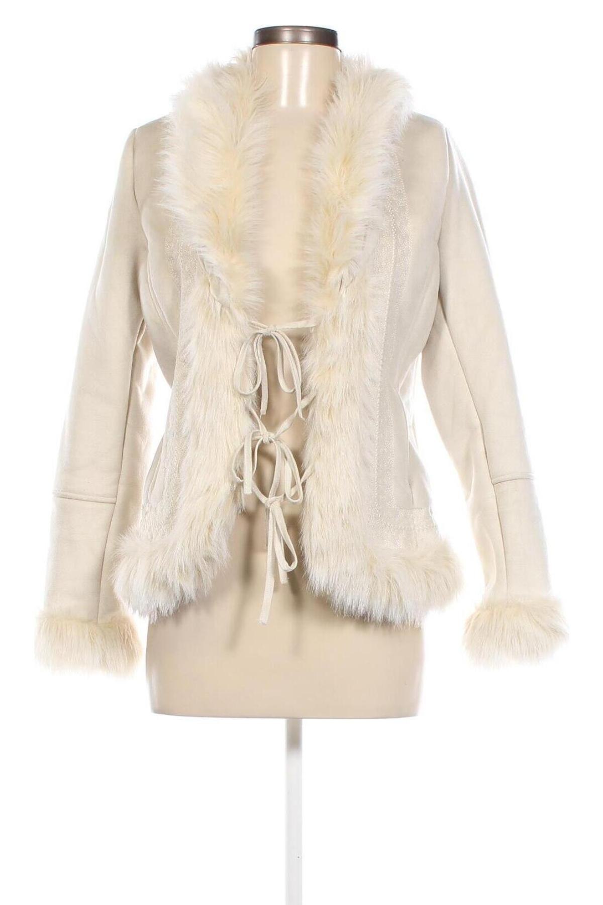 Дамско палто Heaven, Размер S, Цвят Екрю, Цена 30,08 лв.