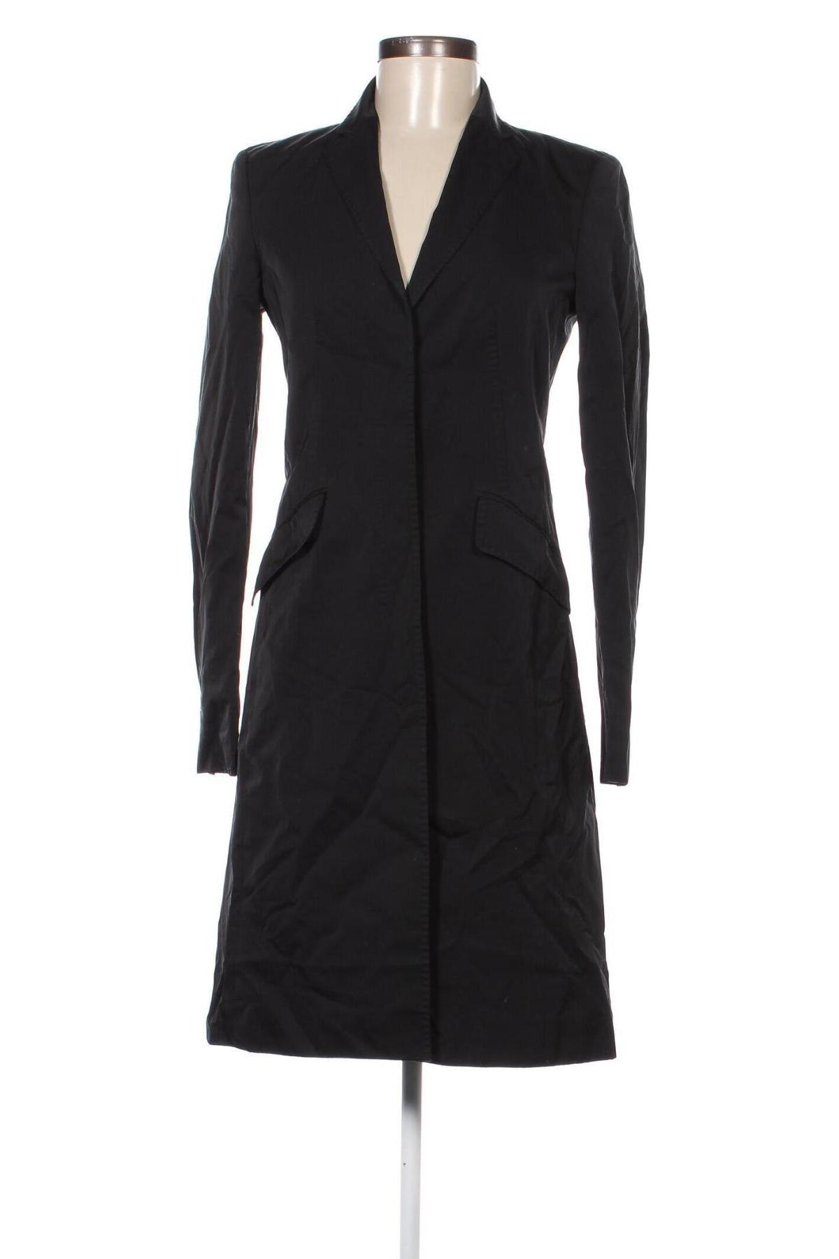 Дамско палто Hugo Boss, Размер XS, Цвят Черен, Цена 276,80 лв.