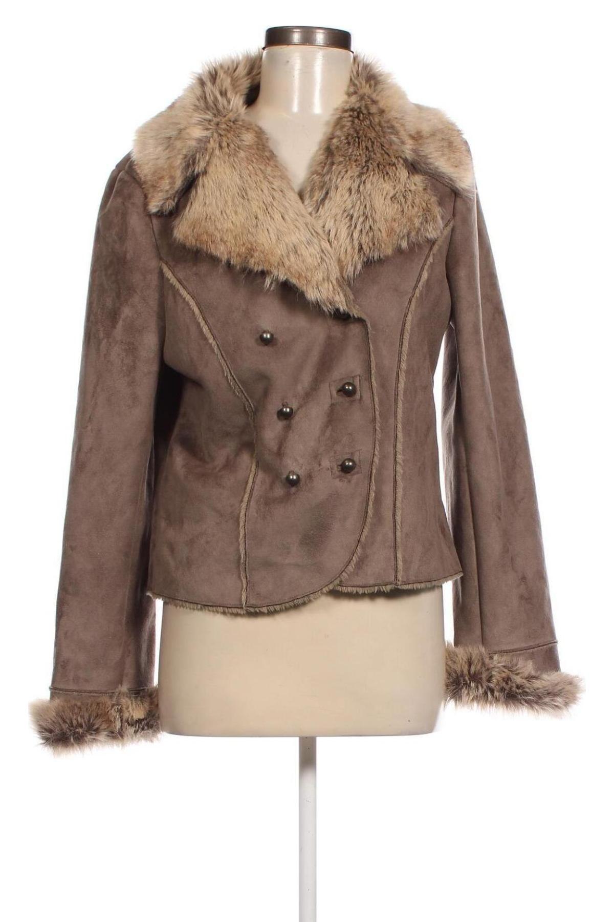 Дамско палто Jurgen Michaelsen, Размер M, Цвят Кафяв, Цена 59,92 лв.