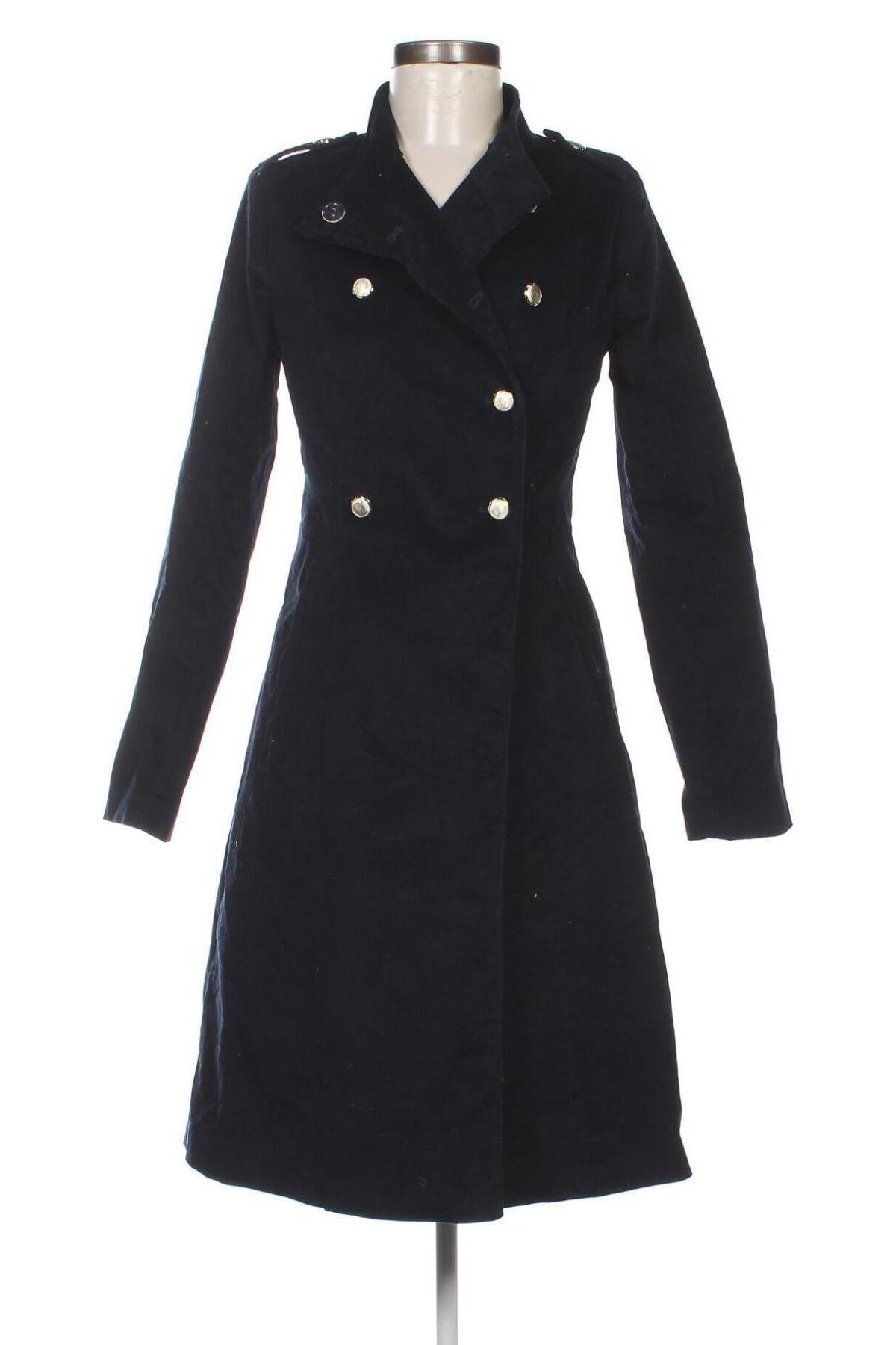 Γυναικείο παλτό Justfab, Μέγεθος XS, Χρώμα Μπλέ, Τιμή 16,55 €