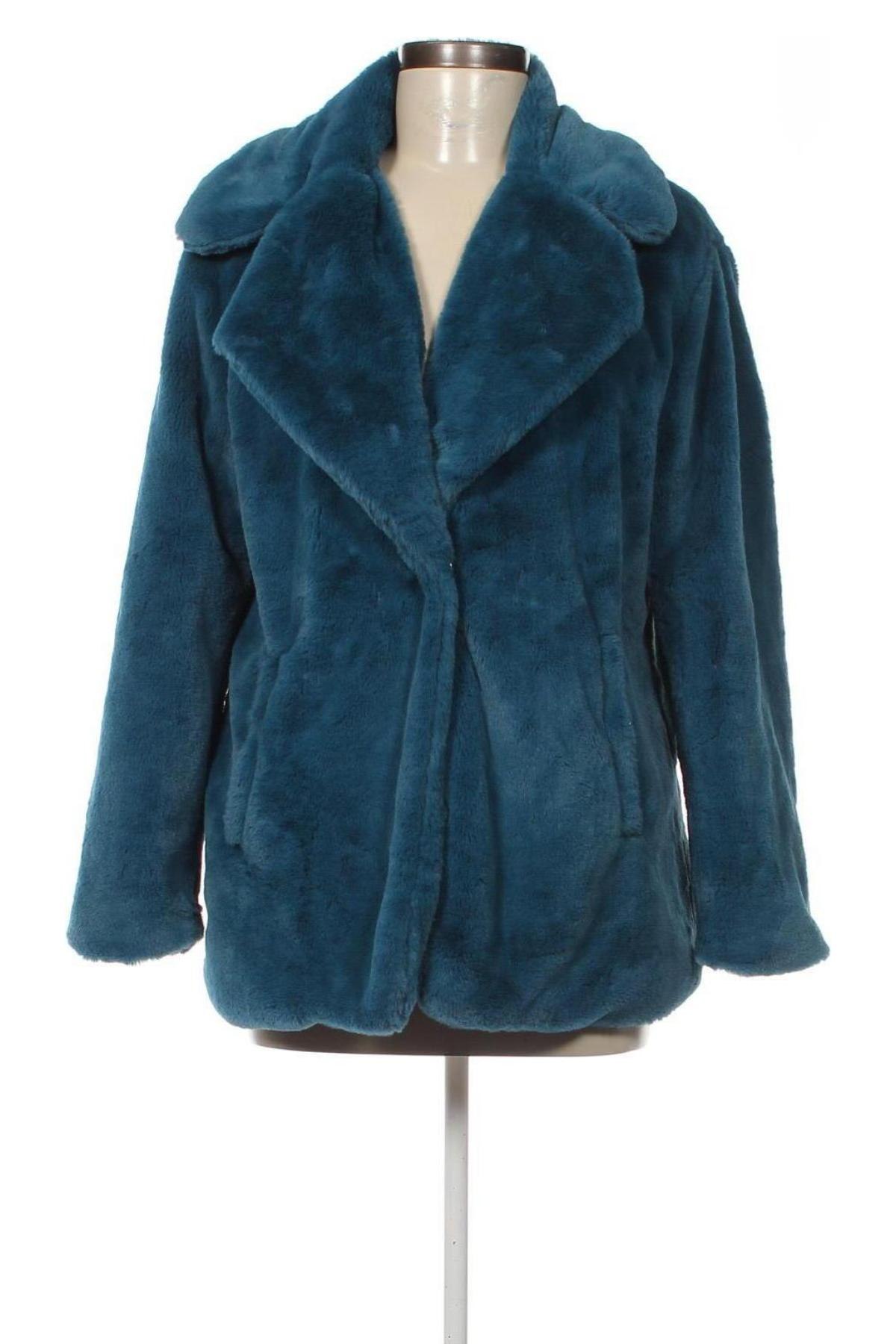 Дамско палто Koton, Размер S, Цвят Син, Цена 84,56 лв.