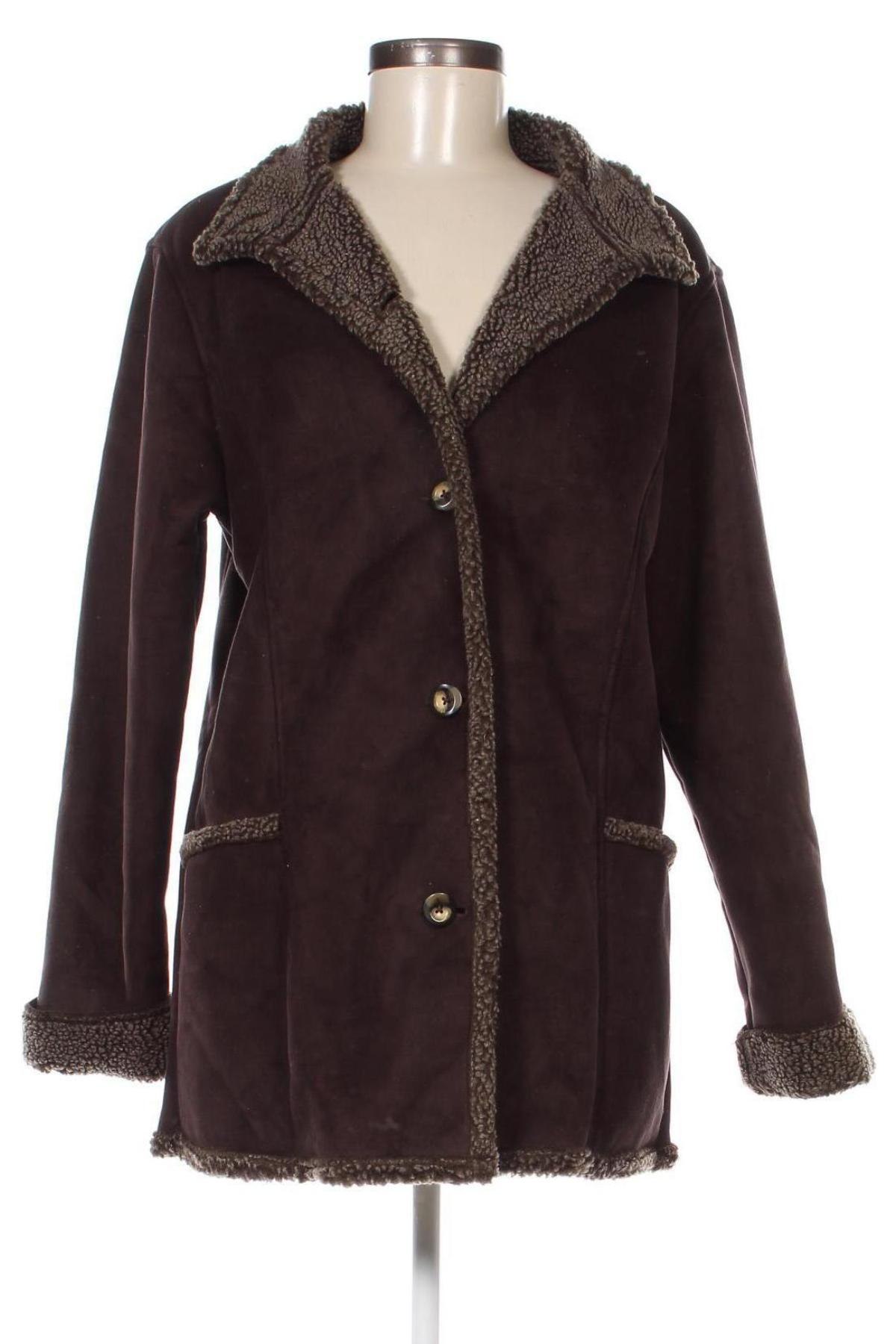 Дамско палто L.L. Bean, Размер M, Цвят Кафяв, Цена 59,95 лв.