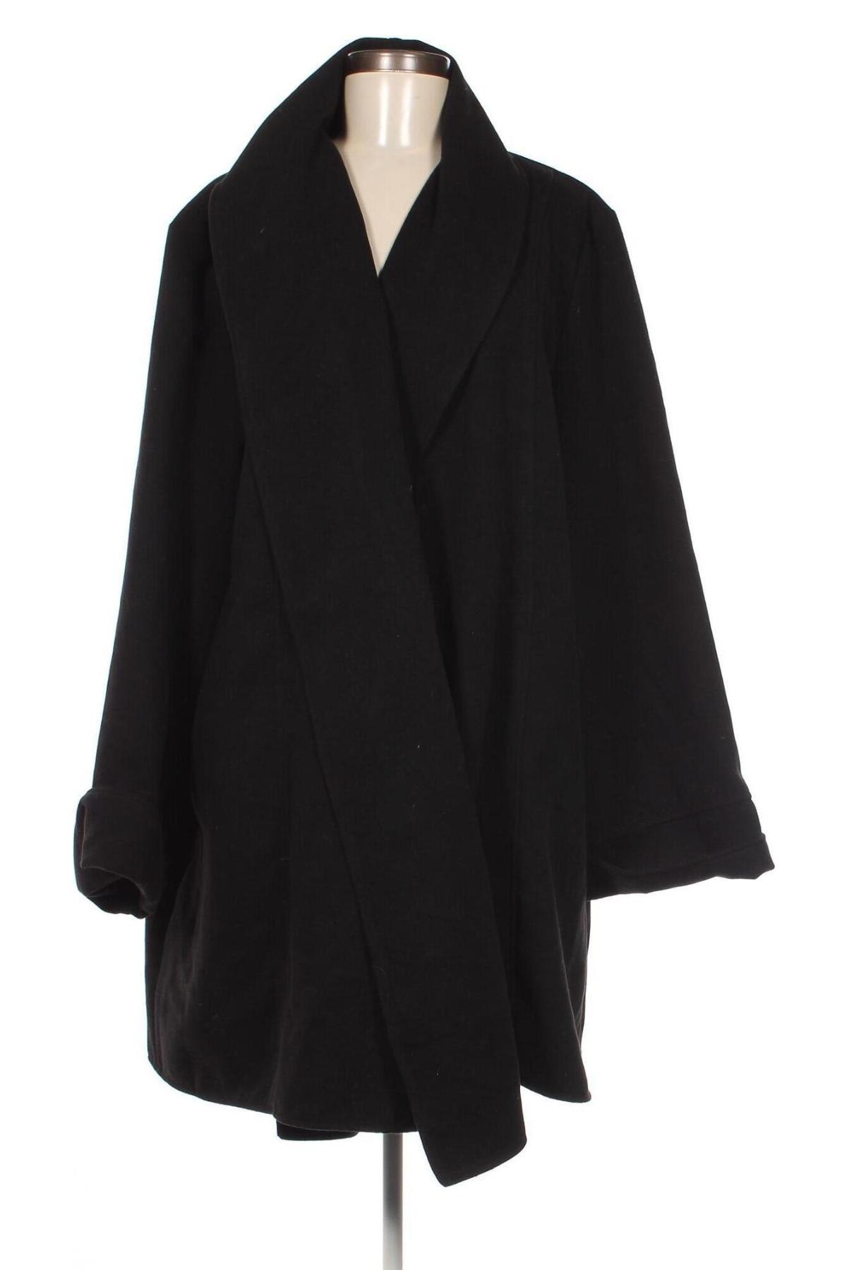 Dámsky kabát  Laura Plus, Veľkosť 3XL, Farba Čierna, Cena  27,30 €