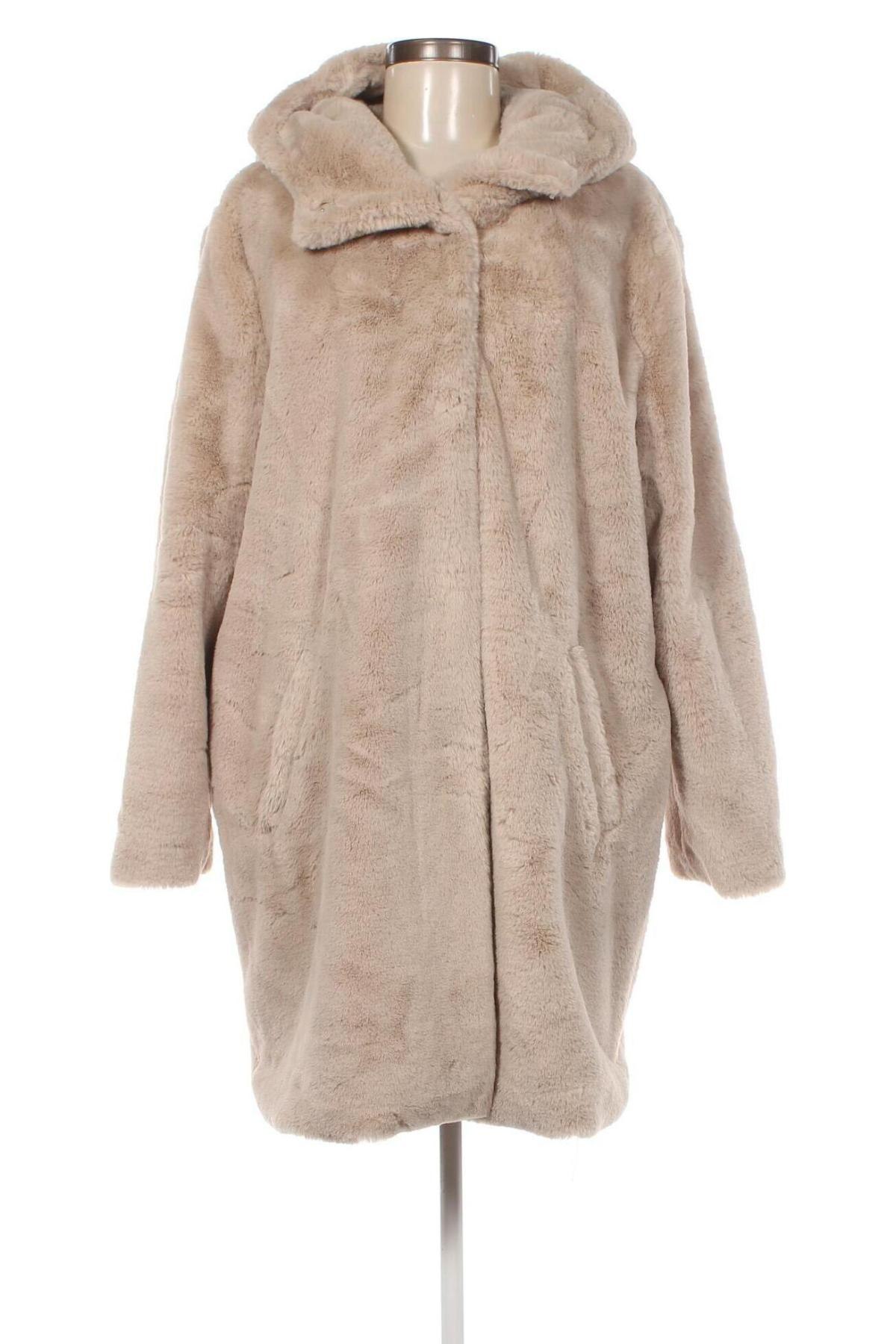 Γυναικείο παλτό Laura Torelli, Μέγεθος XL, Χρώμα  Μπέζ, Τιμή 33,10 €