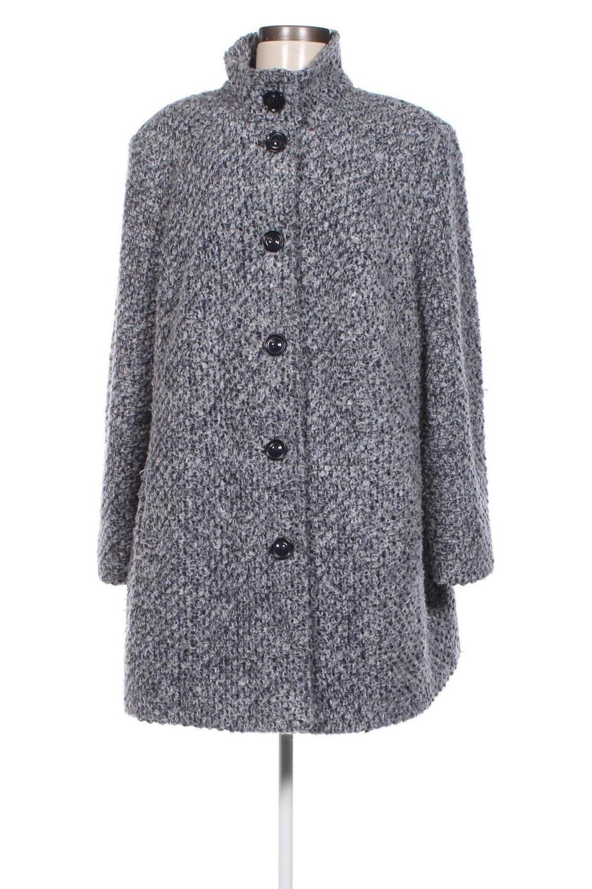 Γυναικείο παλτό Leara Woman, Μέγεθος XXL, Χρώμα Μπλέ, Τιμή 31,11 €